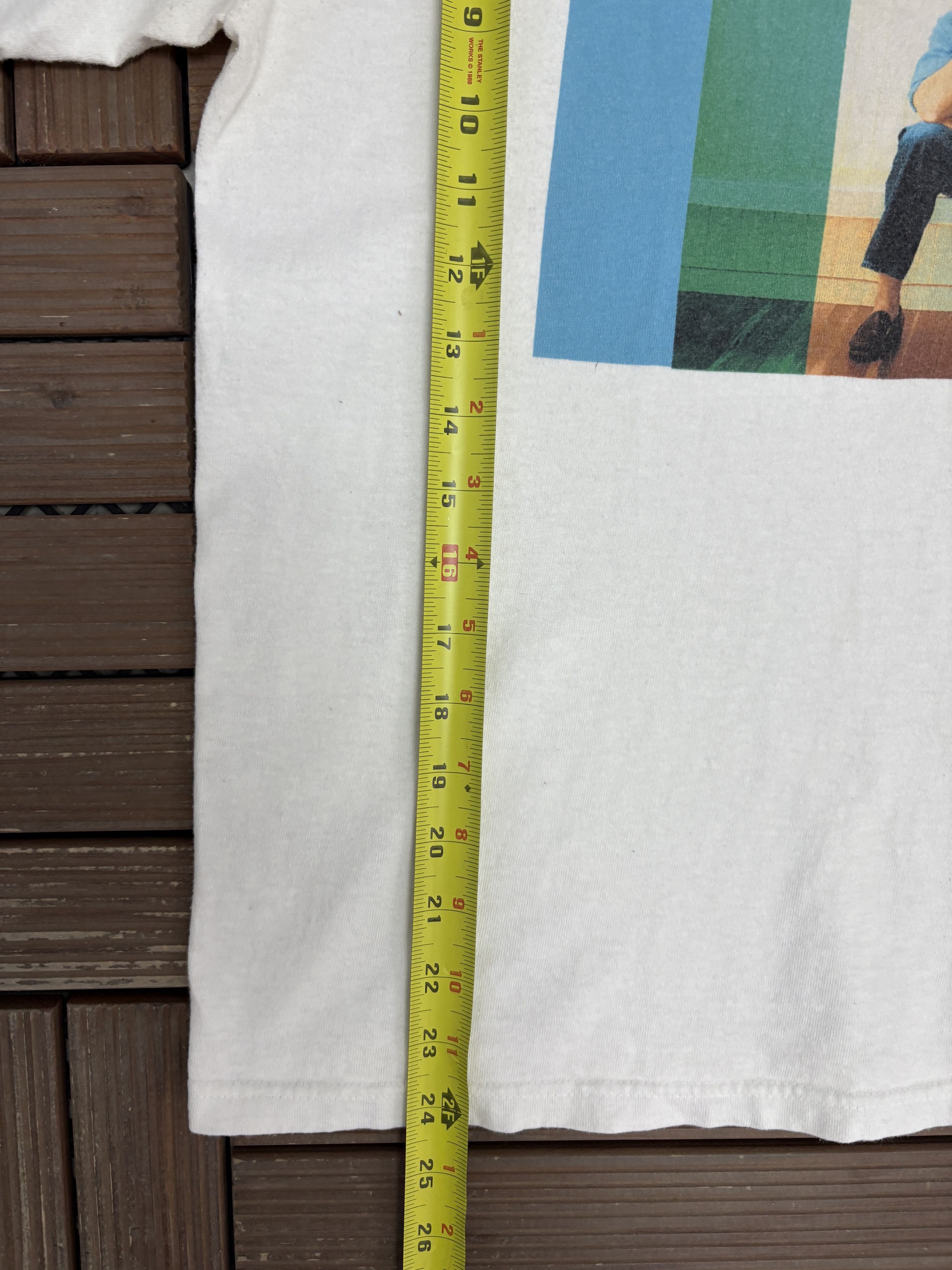Vintage James Taylor Summer Tour 2005 Vintage White T-Shirt Tee Size US M / EU 48-50 / 2 - 8 Thumbnail