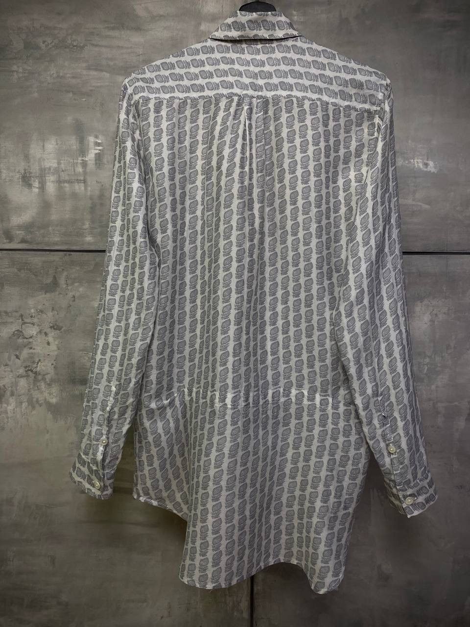 Ann Demeulemeester Fine silk shirt M Size 48S - 3 Thumbnail