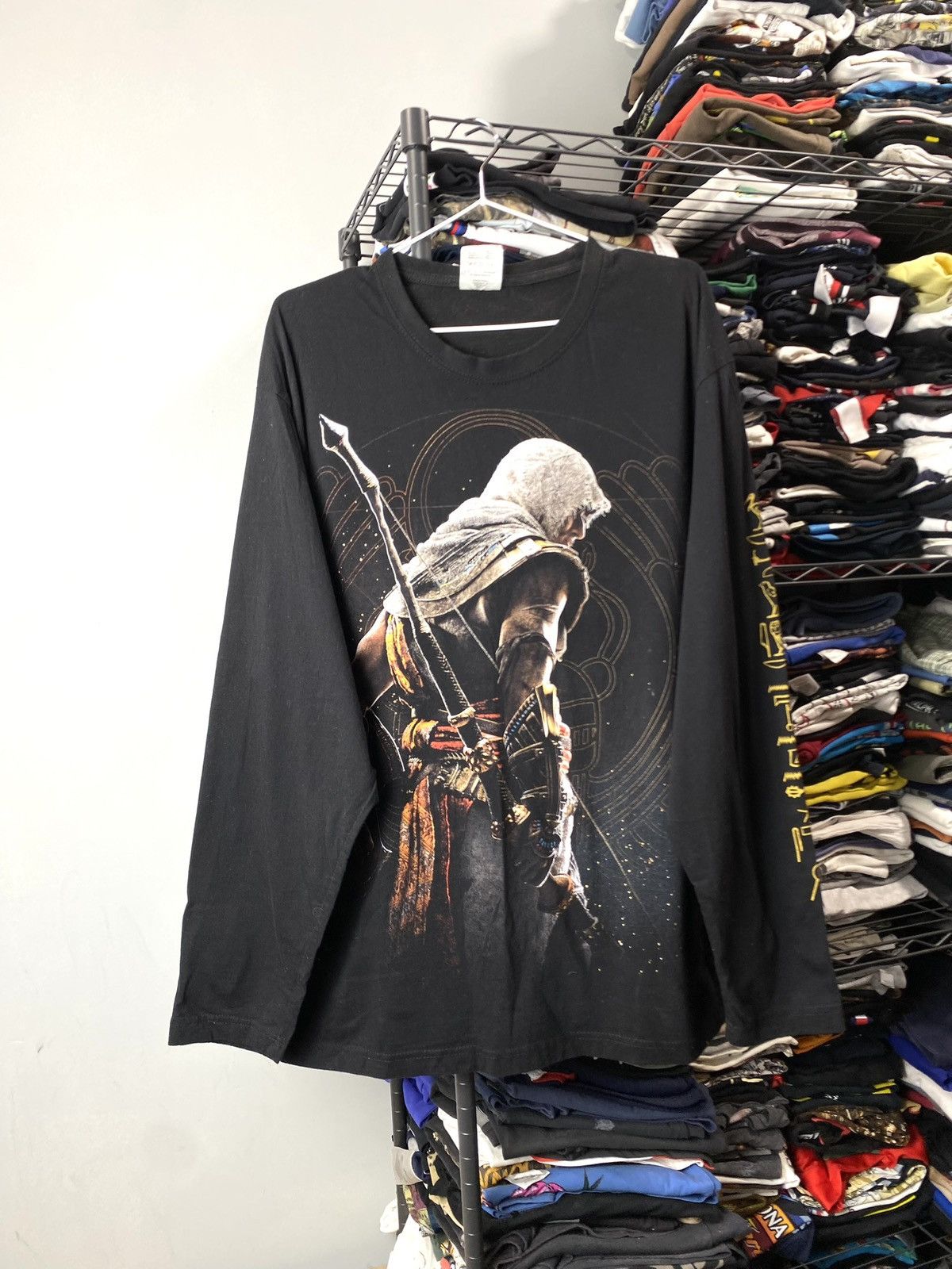 Expert Horror Vintage Style Assassin Creed Movie Game Longsleeve Tshirt Size US L / EU 52-54 / 3 - 1 Thumbnail