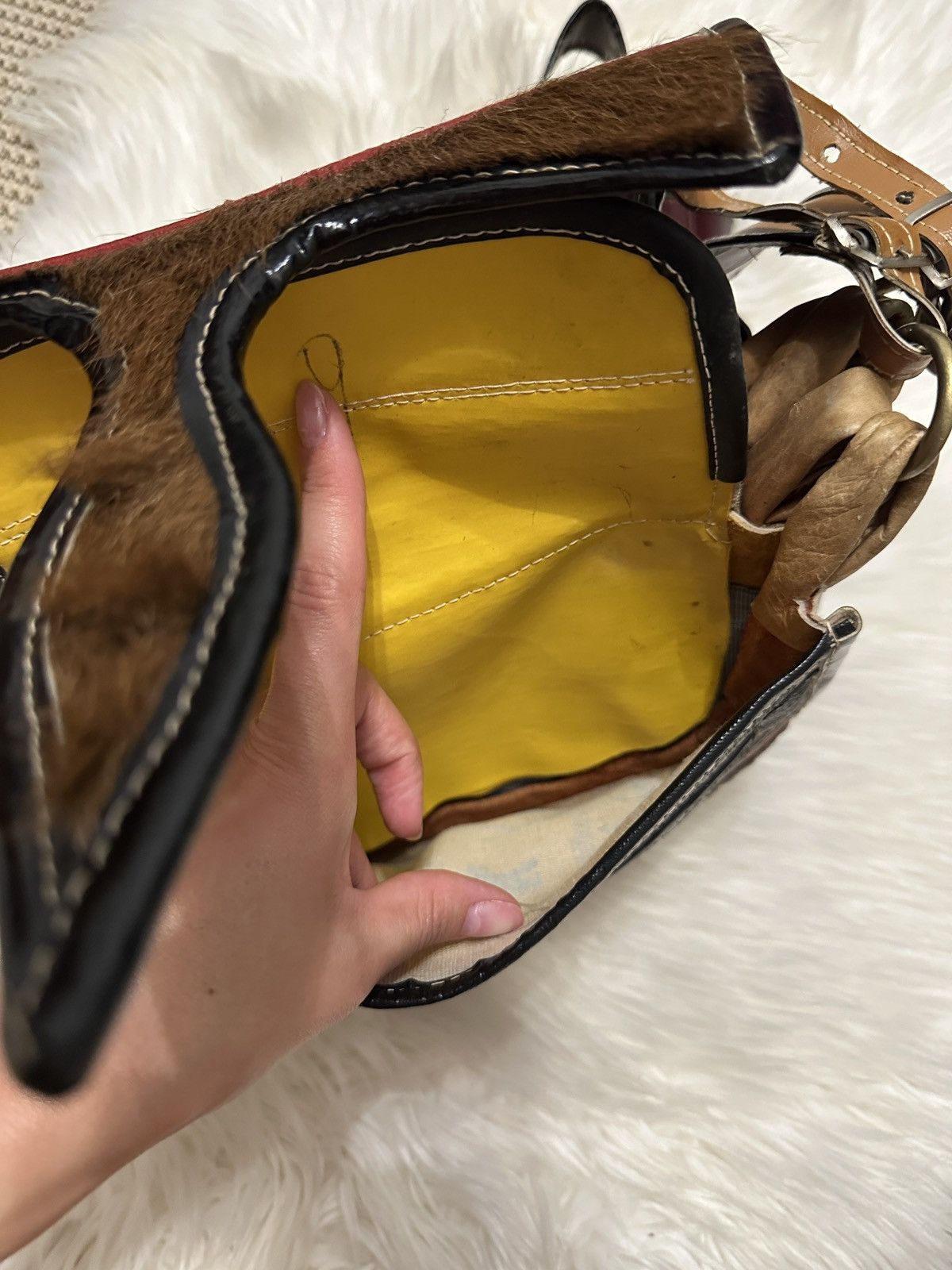 Other Guarnieleria Jerico Dario Agudelo leather hair bag like Size ONE SIZE - 6 Thumbnail