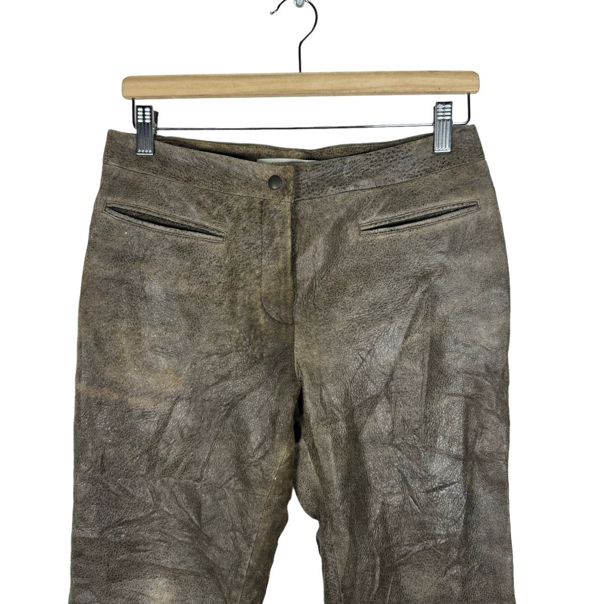 Ruffo Research 🔥RUFFO RESEARCH LEATHER FW2000 TROUSER PANTS Size 30" / US 8 / IT 44 - 4 Thumbnail
