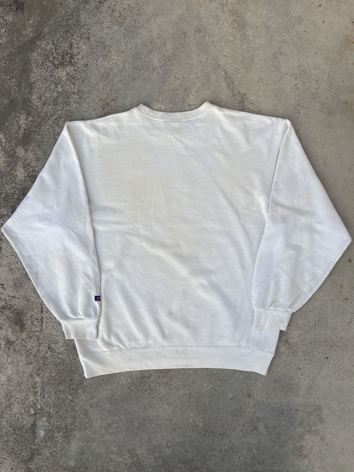 Russell Athletic × Vintage Vintage 90s Russell Alex Track Sweatshirt Size US XL / EU 56 / 4 - 3 Thumbnail