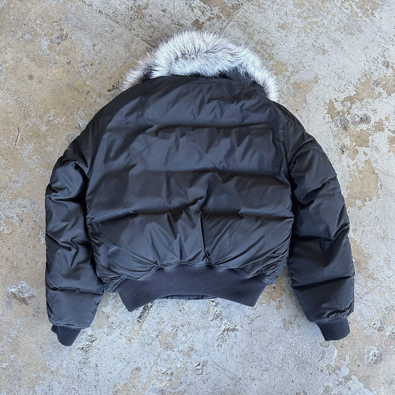 Ralph Lauren × Vintage Vintage Polo Ralph Lauren Black Bomber Flight Jacket Size S / US 4 / IT 40 - 3 Thumbnail