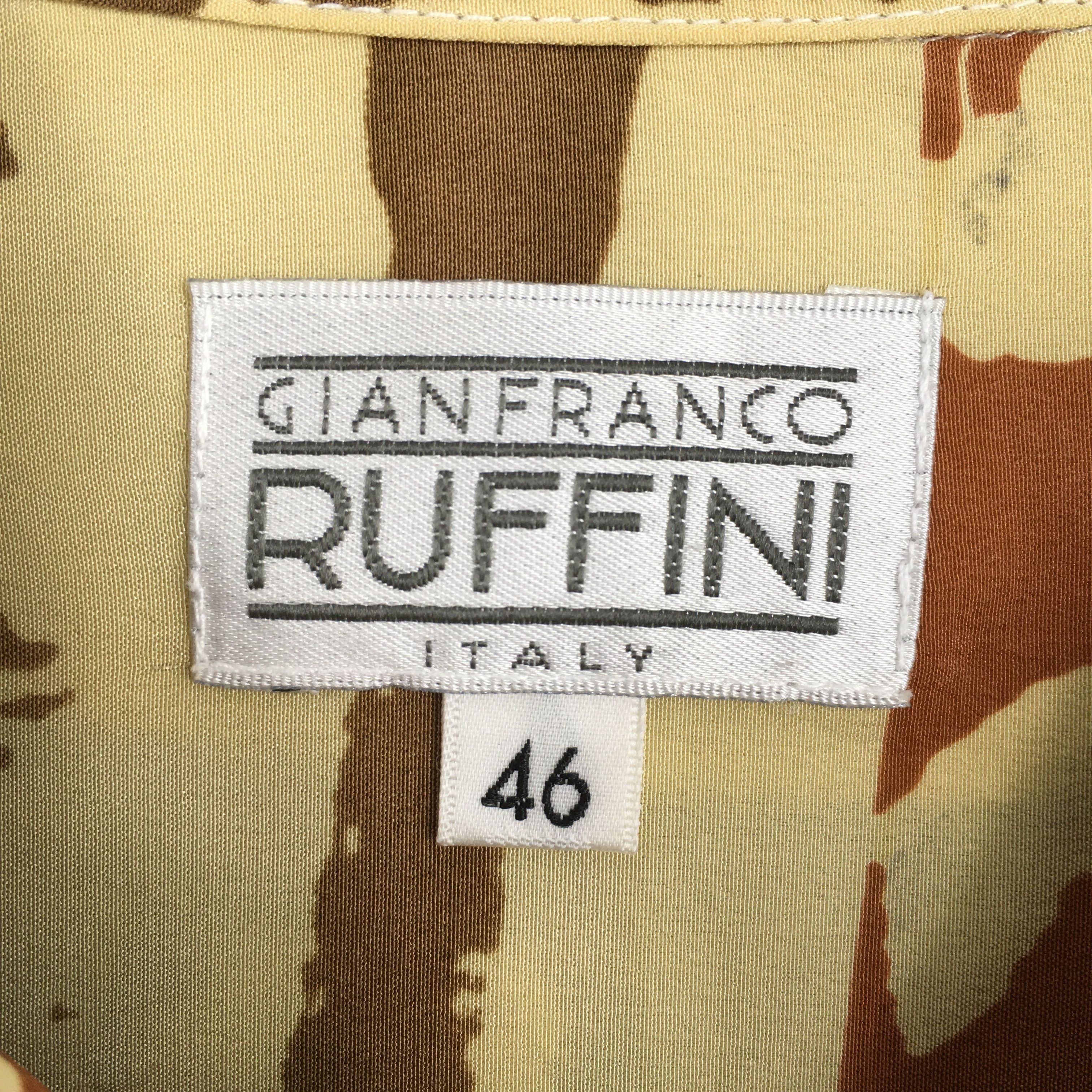 Other VTG Gianfranco Funky Multicolor Abstract Pattern Shirt XL Size US XL / EU 56 / 4 - 5 Thumbnail