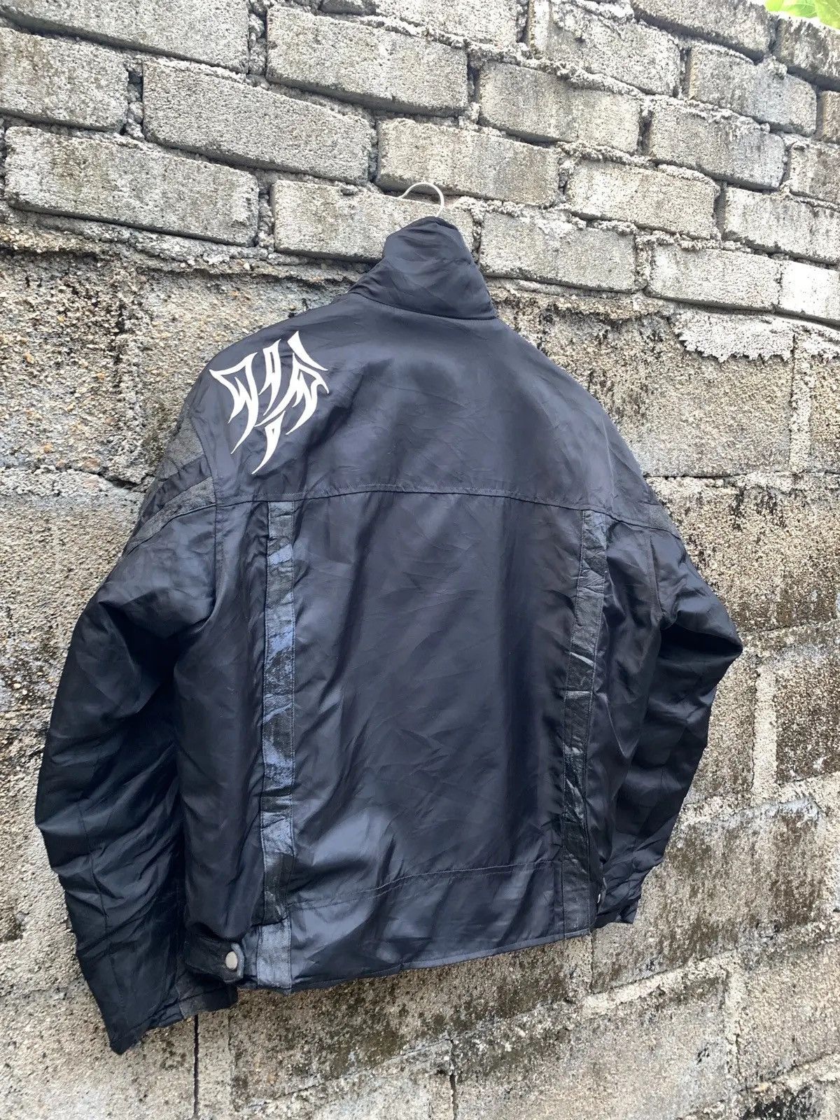 If Six Was Nine Vintage Cyberpunk Hanging Around Tribal Tattoo Padded Bomber Size US M / EU 48-50 / 2 - 7 Thumbnail