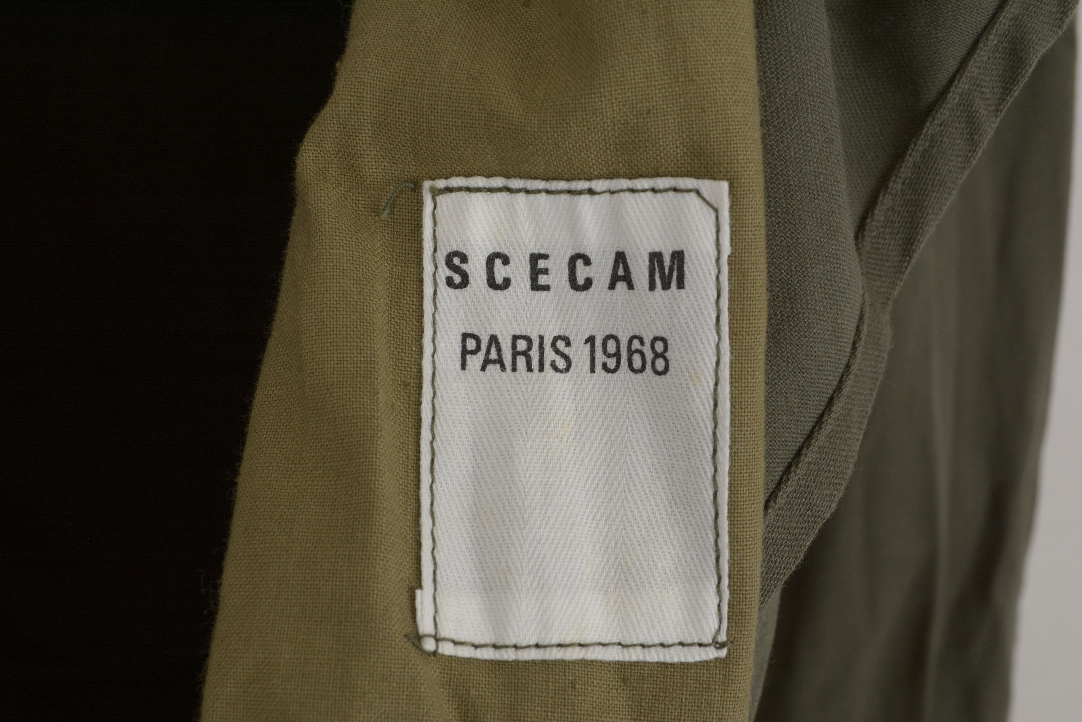 Vintage French SCECAM M47 Military Jacket 1968 France Field Coat M Size US M / EU 48-50 / 2 - 4 Thumbnail