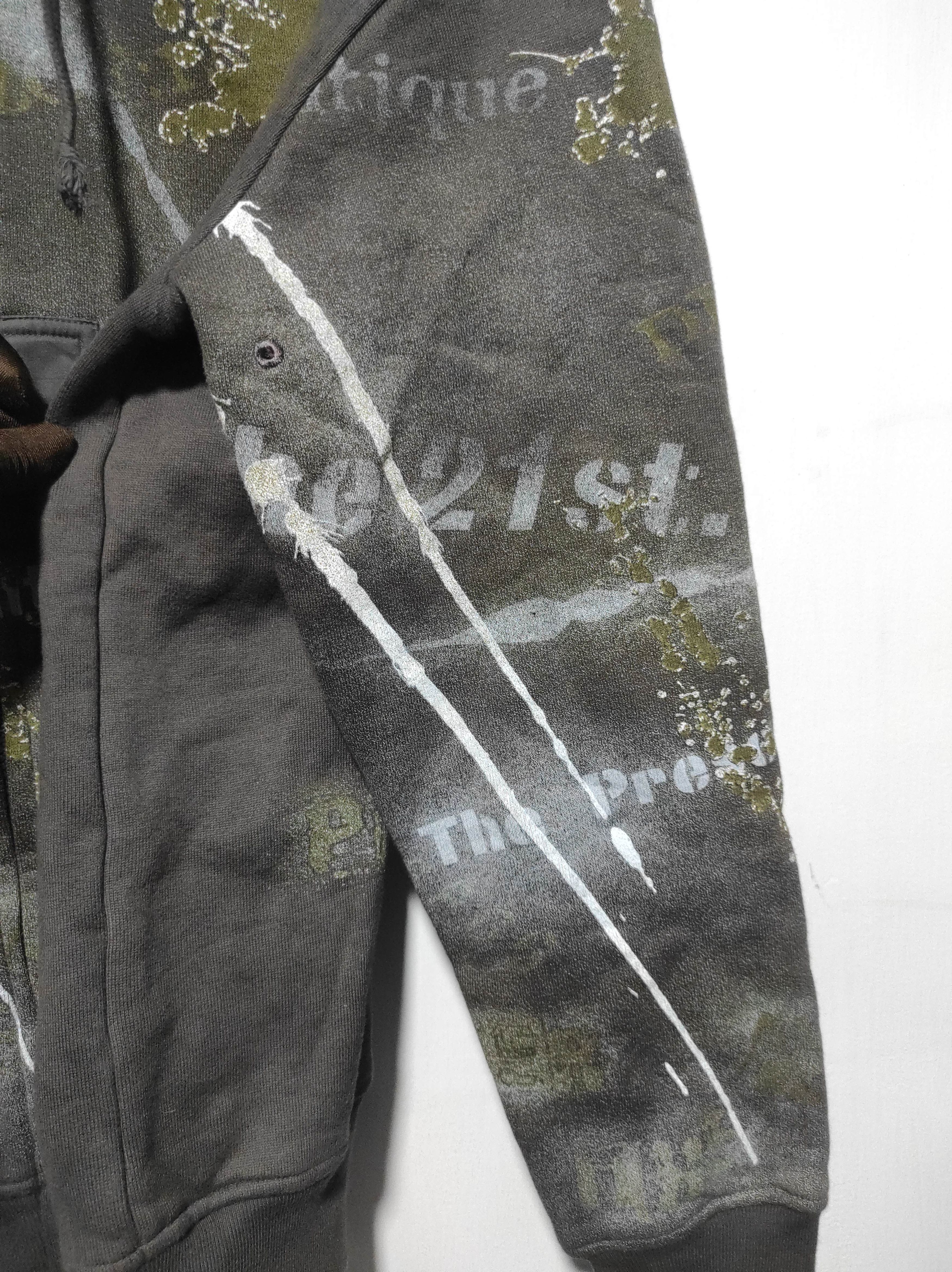 Hysteric Glamour Power to the People Zip Fur Hoodie Heavy i6w9 LGB style Size US M / EU 48-50 / 2 - 9 Thumbnail