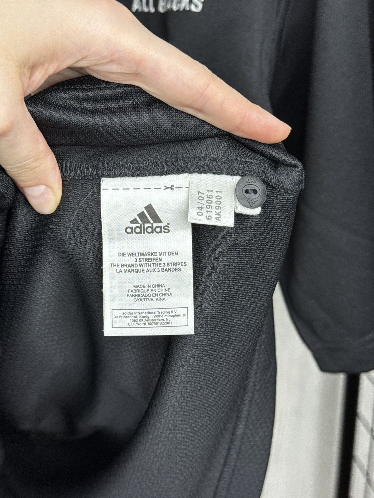 Adidas BNWT! New Zealand All Blacks adidas Rugby Jersey 2006 shirt Size US XL / EU 56 / 4 - 13 Thumbnail