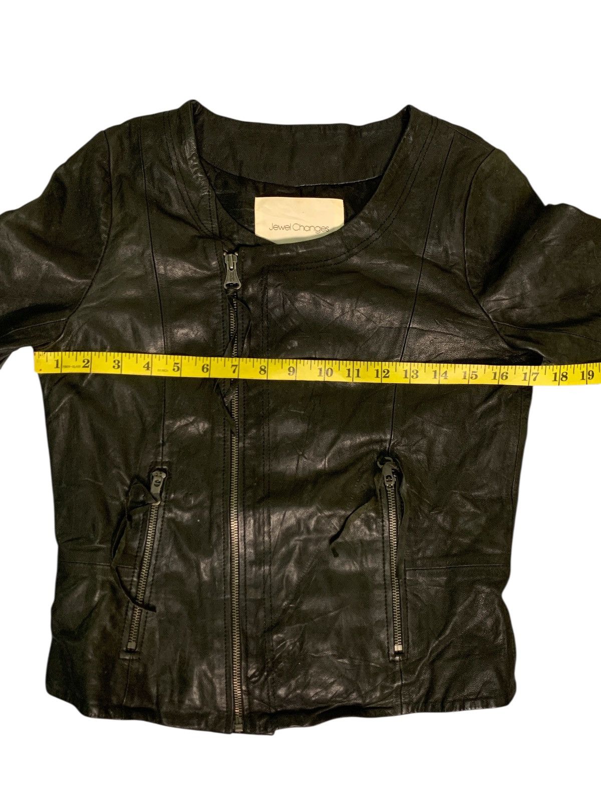 Genuine Leather Rare Design Vintage Jewel Changes Leather Jackets Size M / US 6-8 / IT 42-44 - 11 Thumbnail