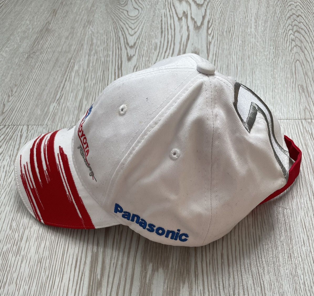 Formula 1 × Vintage Toyota Panasonic F1 Racing Hat Embroidered #7 Vintage Size ONE SIZE - 5 Thumbnail