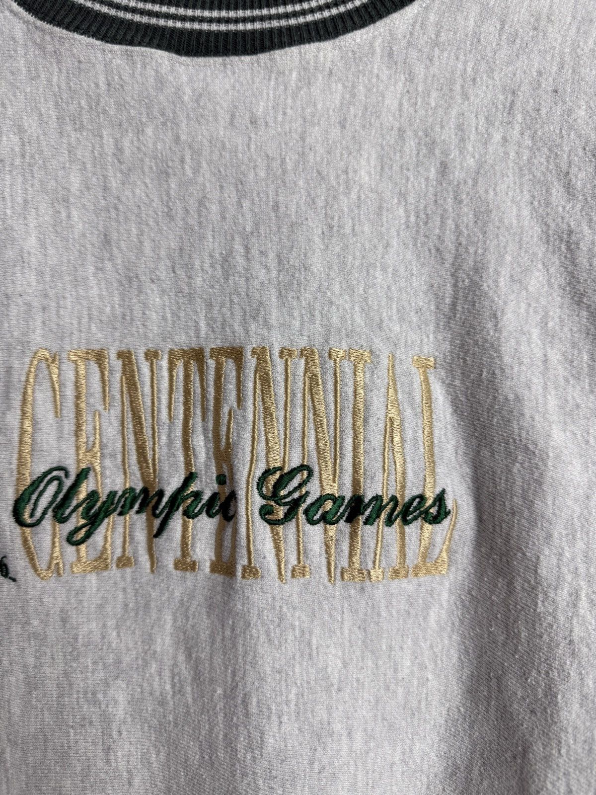 Champion × Vintage Vintage 90s Champion Reverse Weave Atlanta 1996 sweatshirt Size US XXL / EU 58 / 5 - 5 Thumbnail