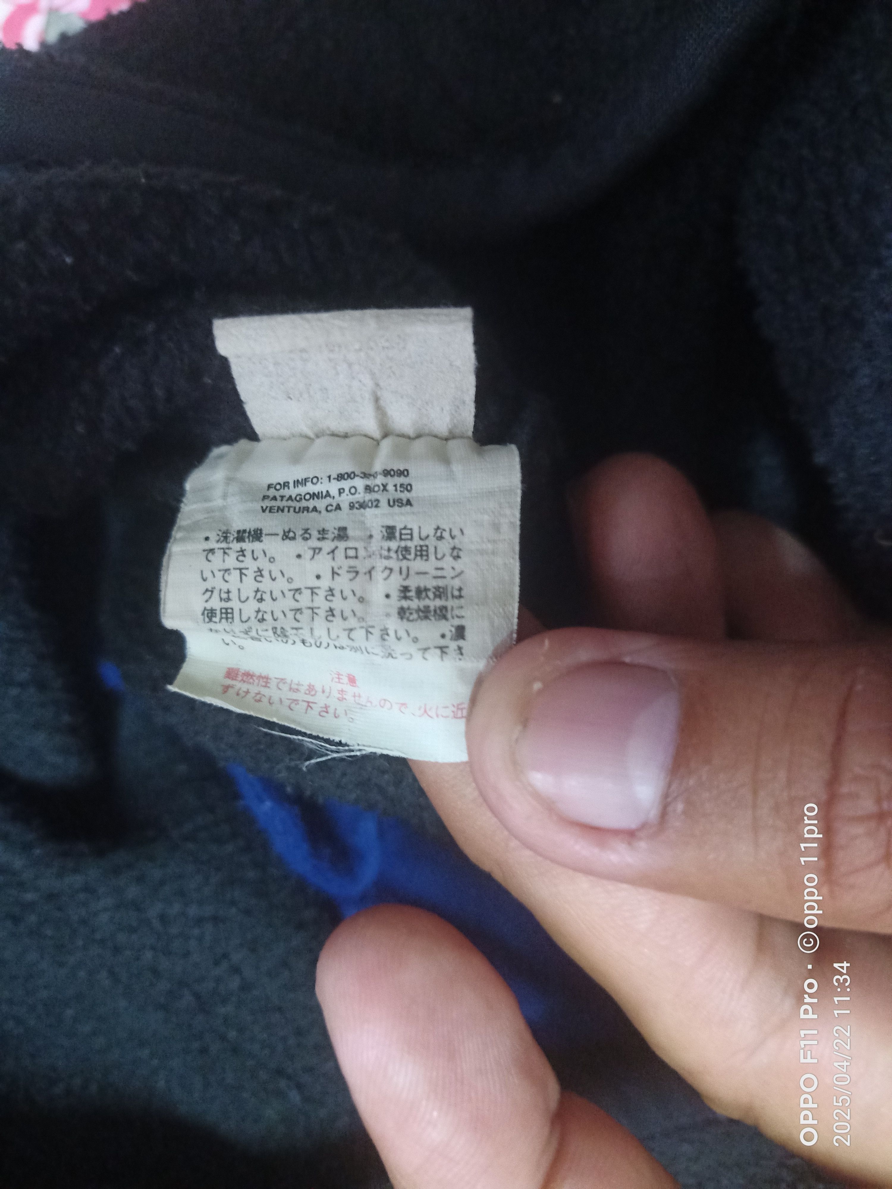 Patagonia × Vintage 90s Patagonia Vintage Fleece Synchilla Pollar Coller Size US M / EU 48-50 / 2 - 11 Thumbnail