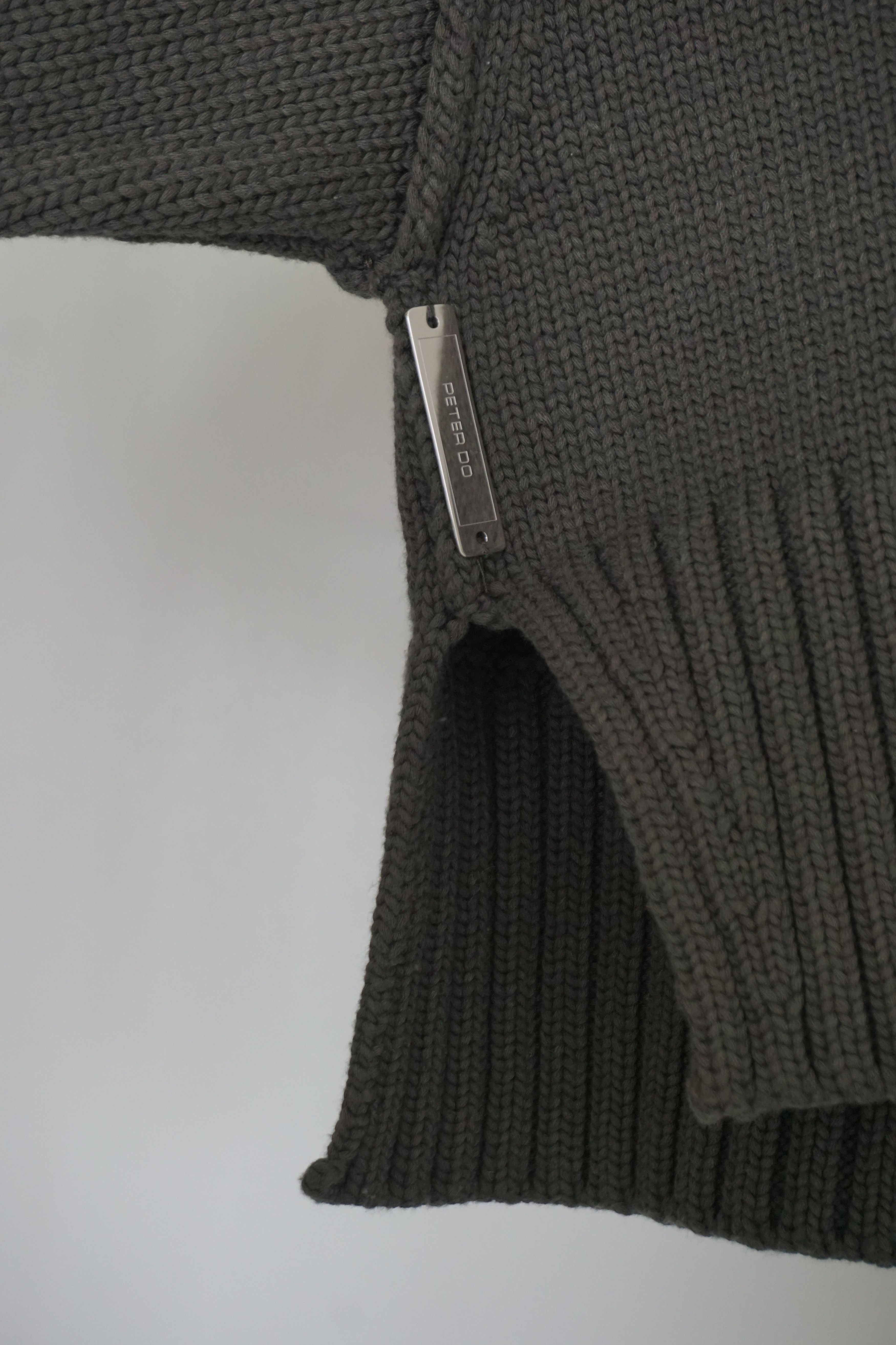 Peter Do FW20 Cropped Tattoo Sweater Size US S / EU 44-46 / 1 - 6 Thumbnail