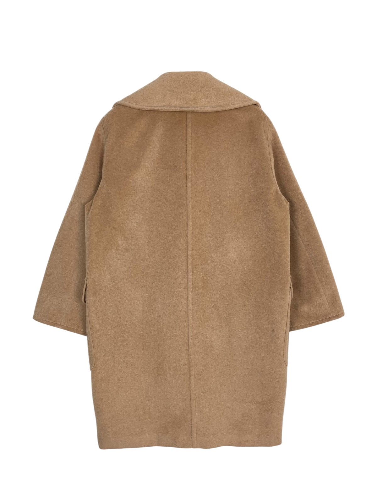 Max Mara Rare‼️ Max Mara Virgin Wool Double Collar Coat Made in Italy Size L / US 10 / IT 46 - 3 Thumbnail