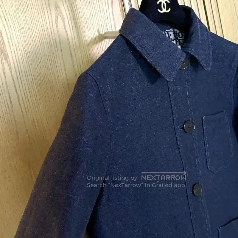 Dior Dior Blue Cotton Embroidered Women's Jacket . Size S / US 4 / IT 40 - 6 Thumbnail