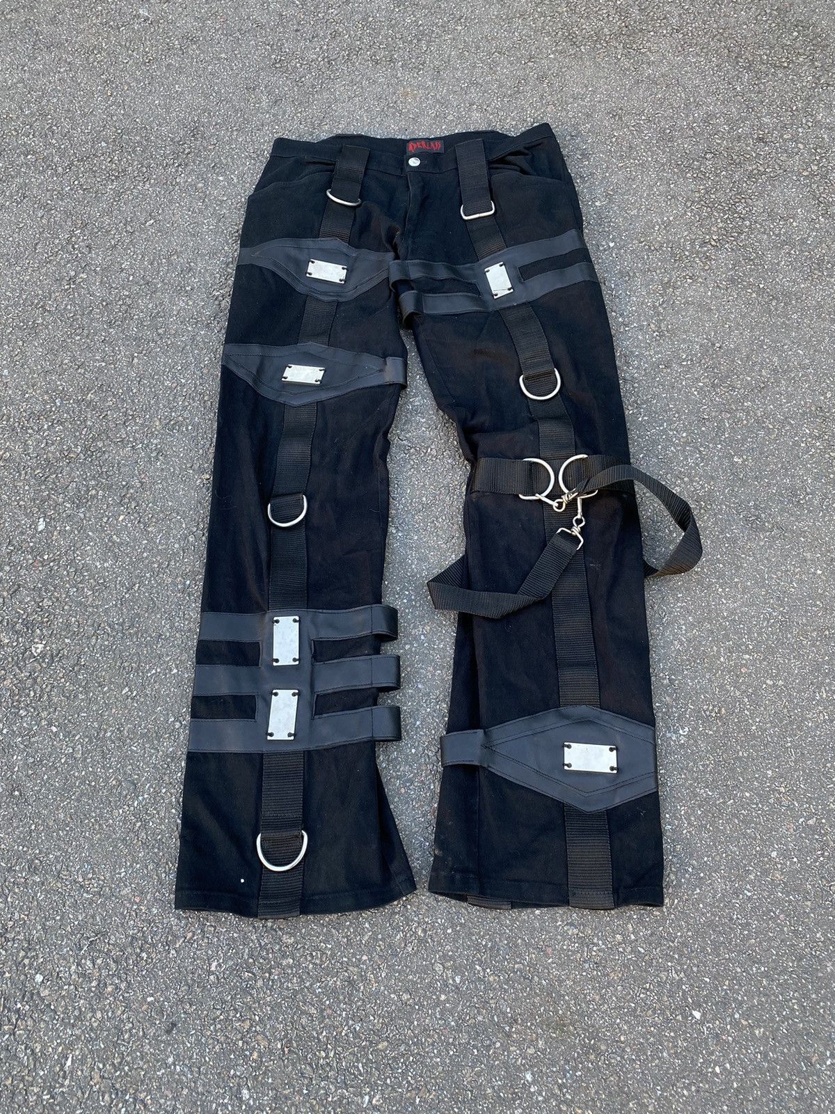 Very Rare Rare Aderlass Bondage Cyber Punk Rave Pants | Grailed