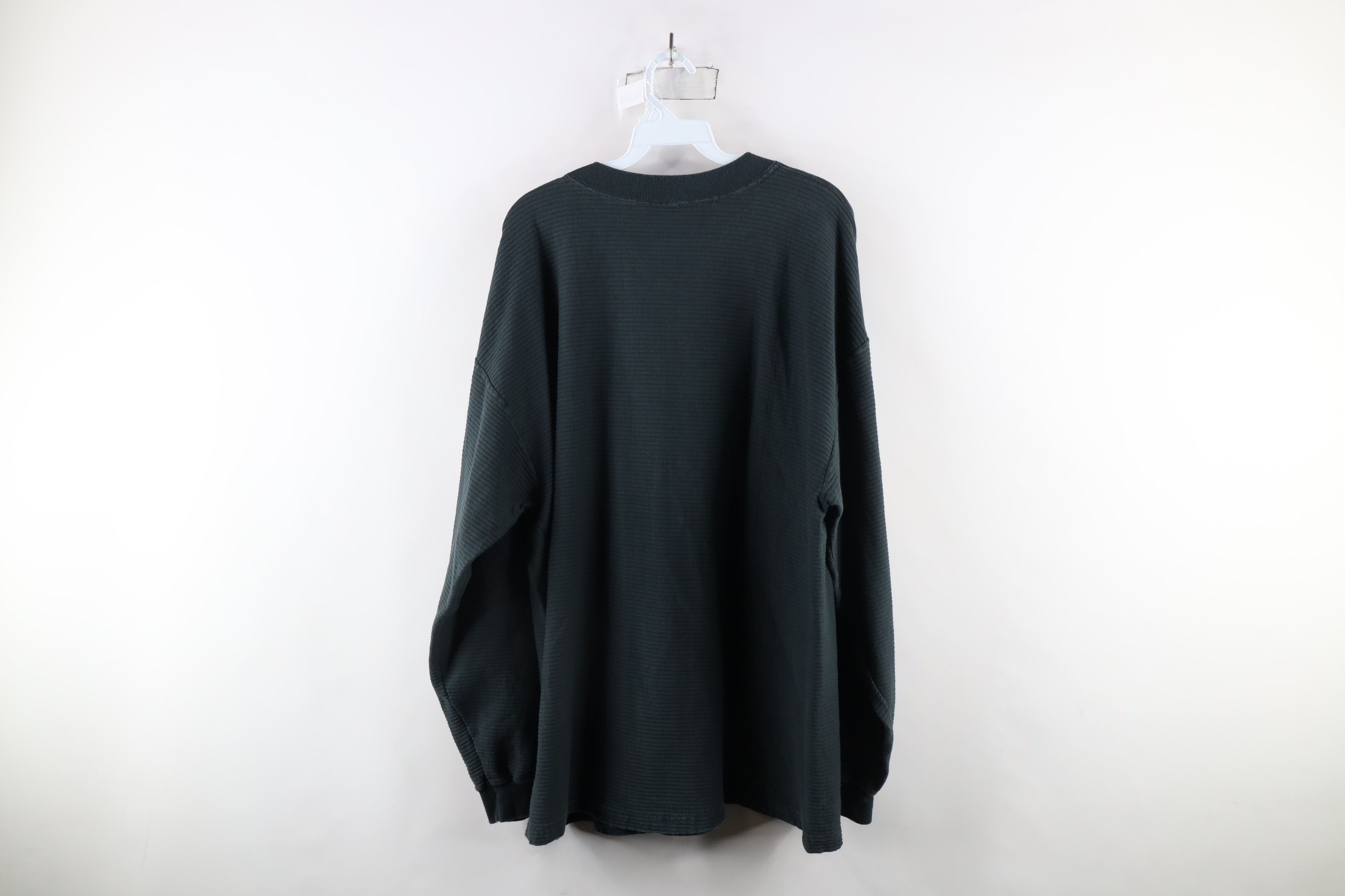 Vintage Vintage 90s Streetwear Heavyweight Long Sleeve T-Shirt Size US XXL / EU 58 / 5 - 7 Thumbnail