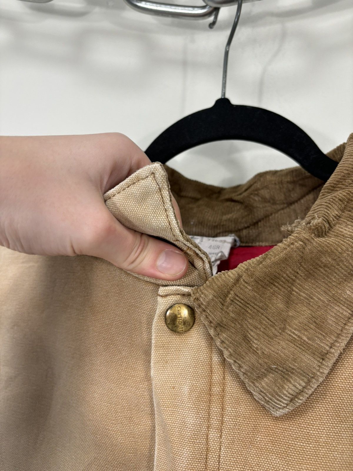Carhartt Vintage 90s Carhartt USA Made Workwear Boxy Cropped Jacket Size US L / EU 52-54 / 3 - 7 Thumbnail