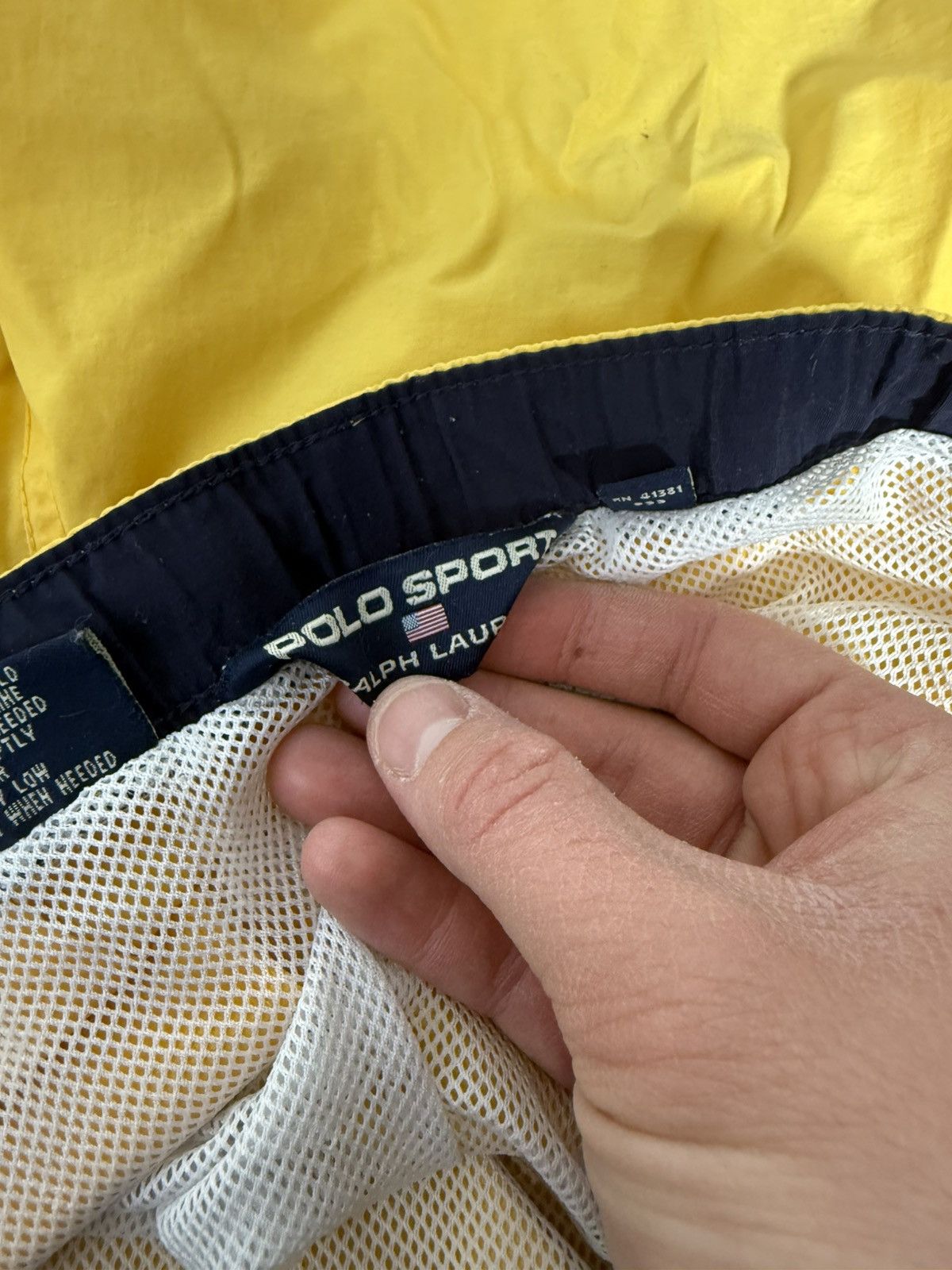 Polo Ralph Lauren Vintage 90s Polo Sport Ralph Lauren Swim Shorts Size US 36 / EU 52 - 4 Thumbnail