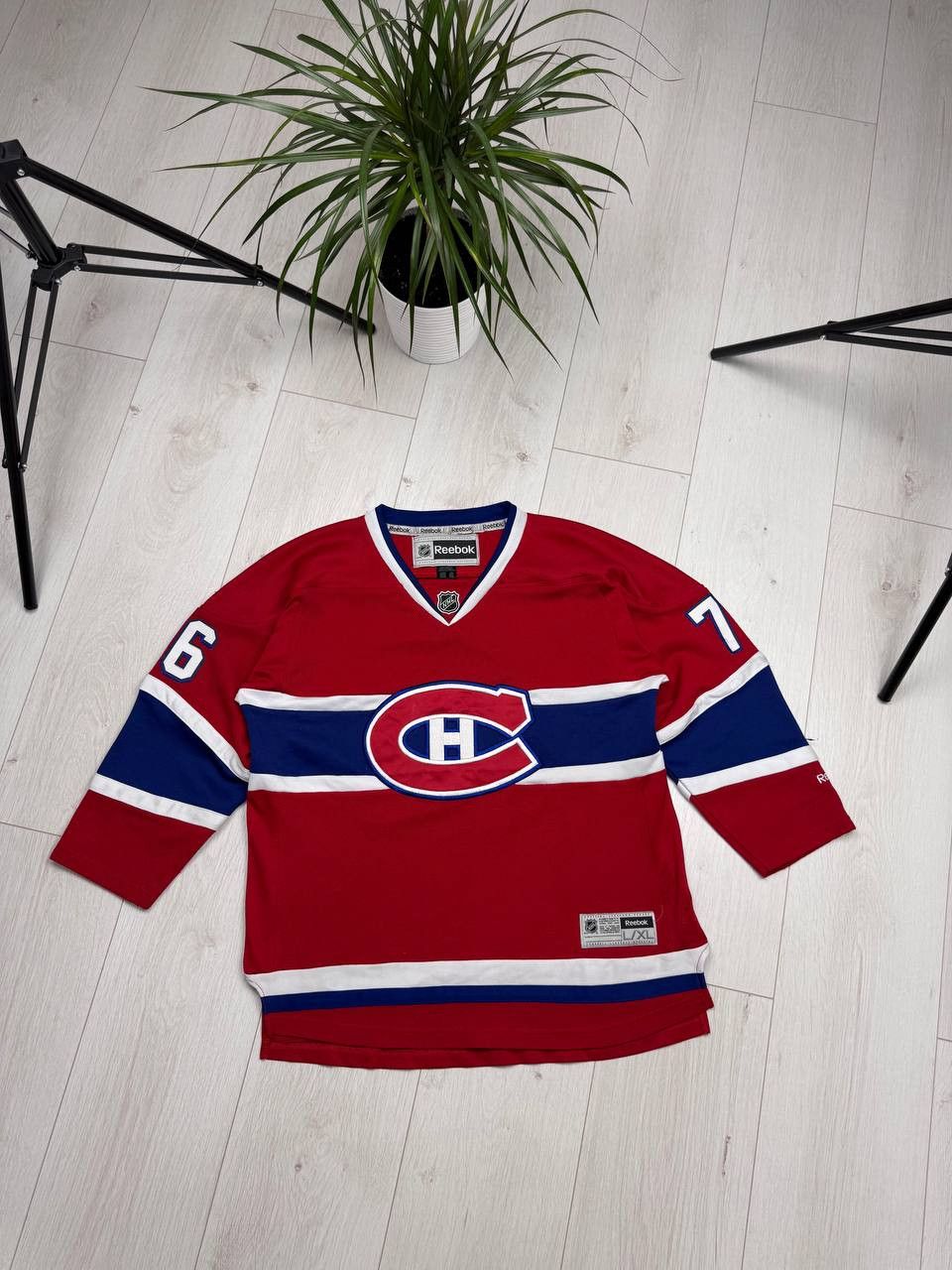 NHL × Reebok SIGNED Reebok NHL Montreal Canadiens Hockey Jersey Youth Size US XS / EU 42 / 0 - 1 Thumbnail