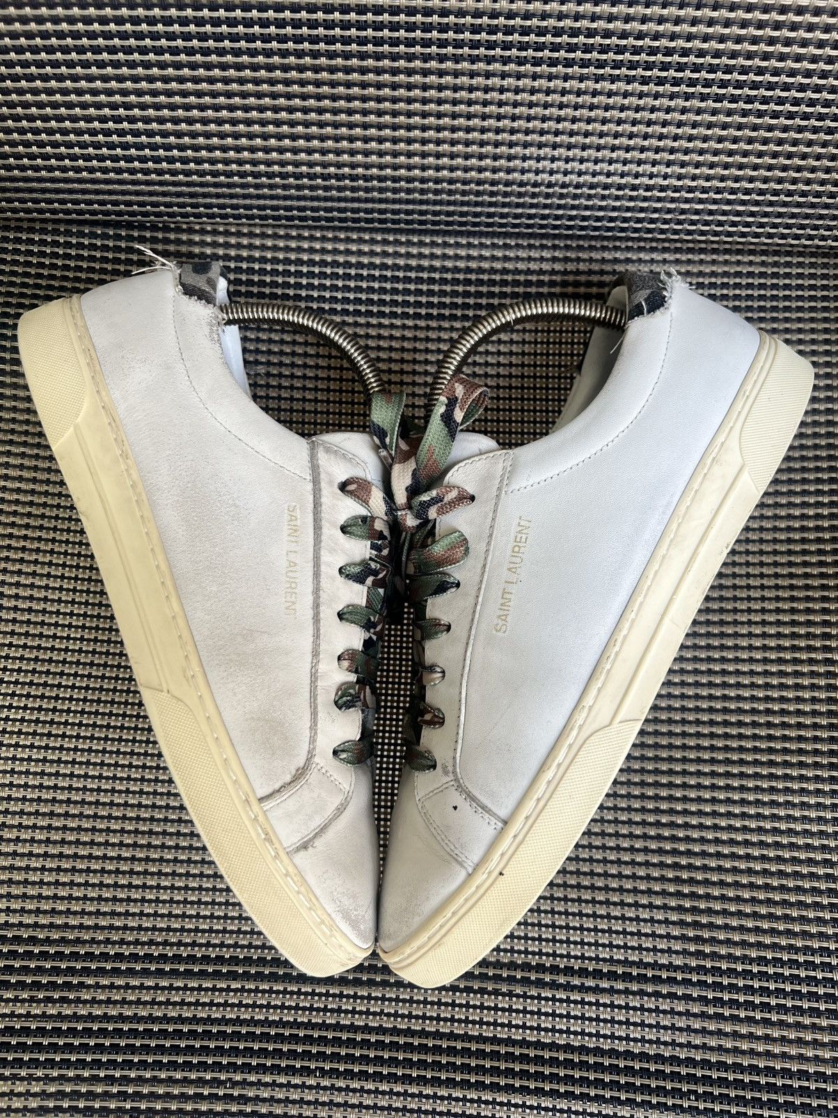 Saint Laurent Paris Saint Laurent Andy Camo Size US 6 / EU 39 - 7 Thumbnail