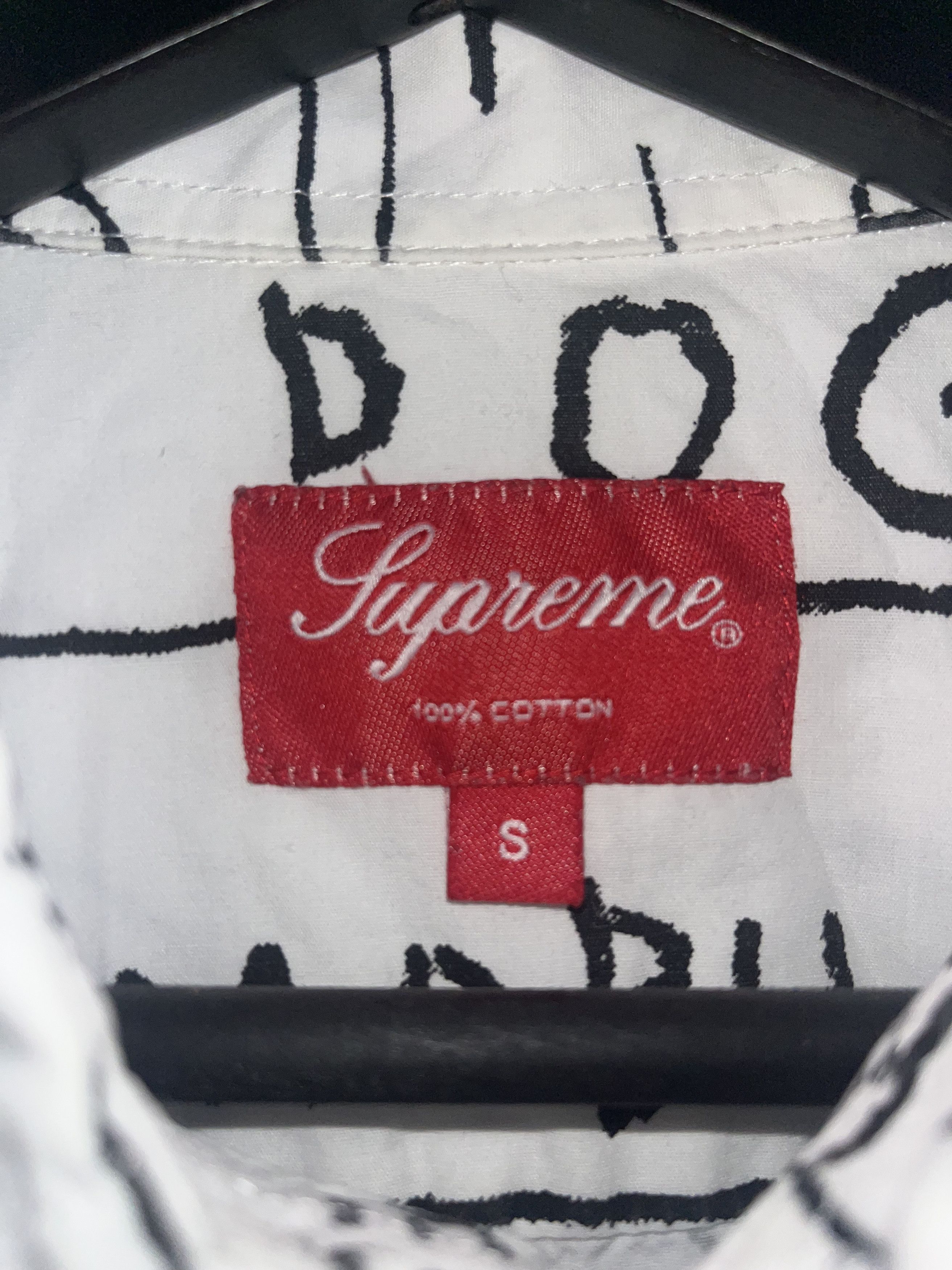 Jean-Michel Basquiat × Supreme Jean Michel Basquiat drawing print shirt Size US S / EU 44-46 / 1 - 4 Thumbnail