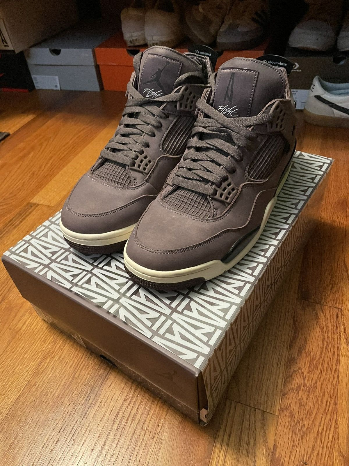 Nike A Ma Maniere Air Jordan Retro 4 Size 10.5 Grailed