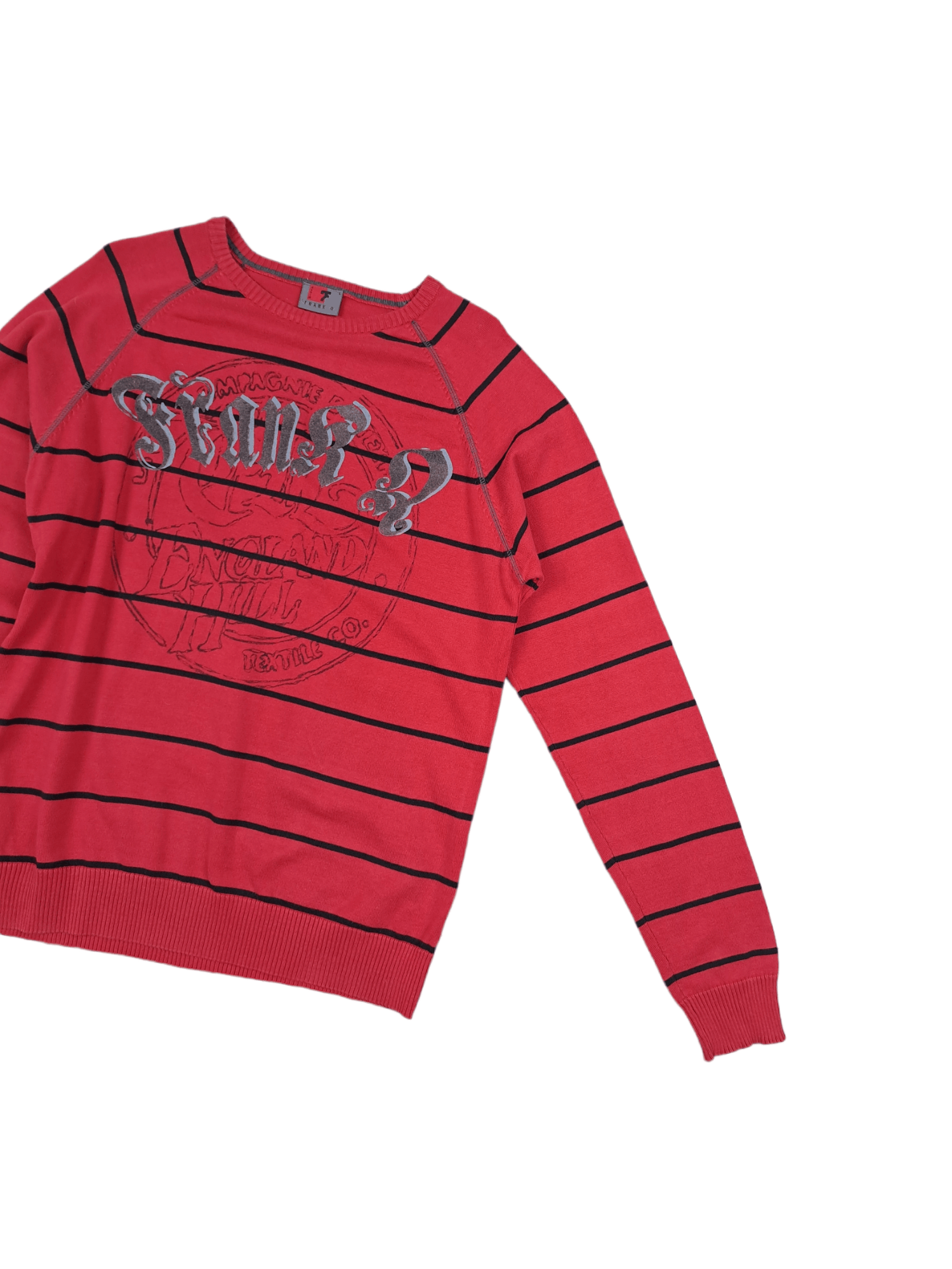 Tribal Streetwear × Vintage 💎 Vintage 90’s Tribal USA Graffiti Spell out Sweatshirt Y2K Size US L / EU 52-54 / 3 - 5 Thumbnail