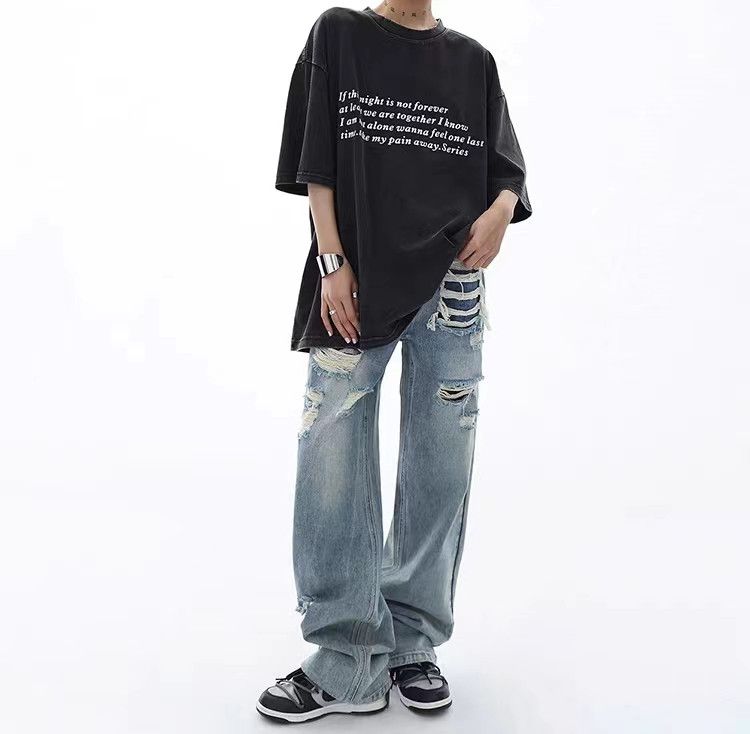 Japanese Brand × Vintage Oversize eye print T-shirt hip-hop Harajuku style Y2K Size US M / EU 48-50 / 2 - 4 Thumbnail