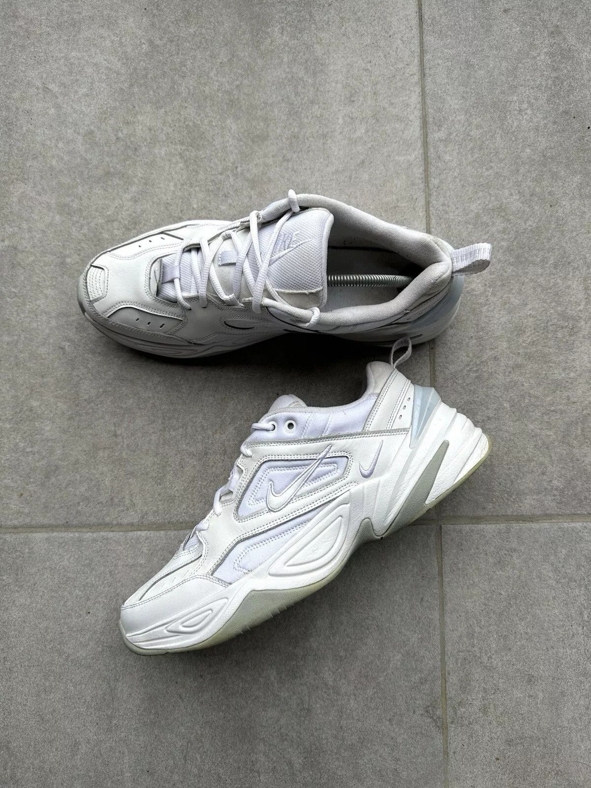 Pure Platinum Nike Mk2 All White Nike M2K Tekno White Pure