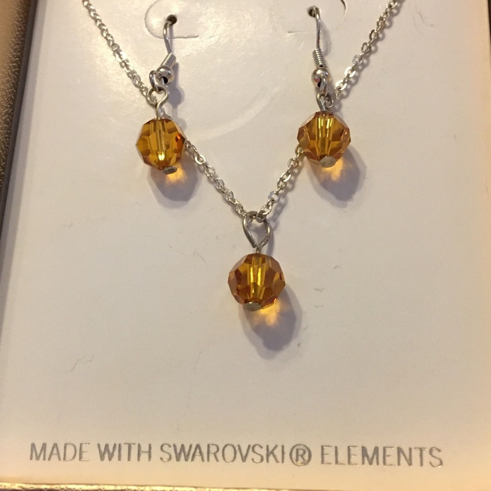 Jewelry Swarovski elements faceted crystal jewelry box set Size ONE SIZE - 7 Thumbnail