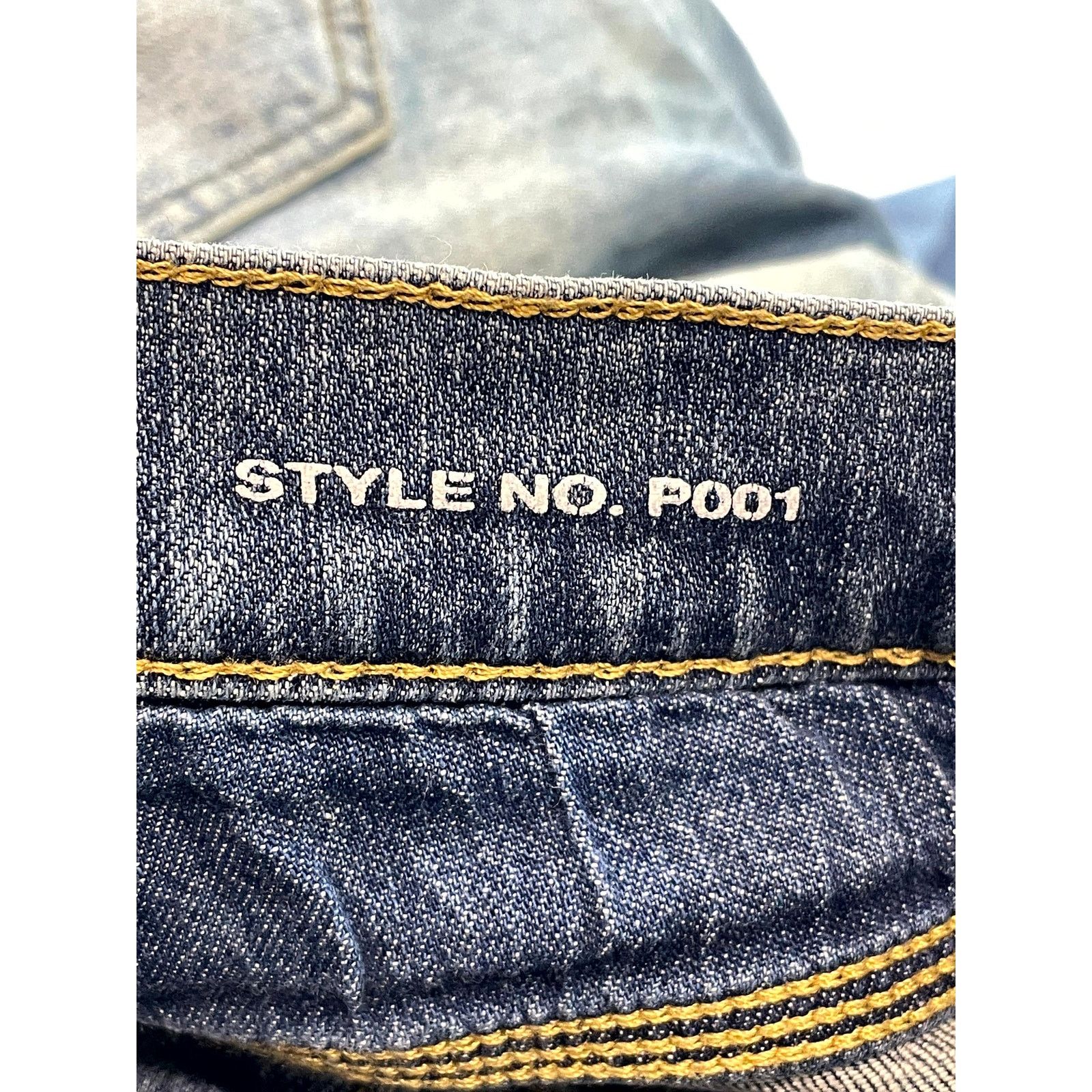 Purple Purple Brand Knee Rip Dark Wash Jeans Size US 28 / EU 44 - 5 Thumbnail