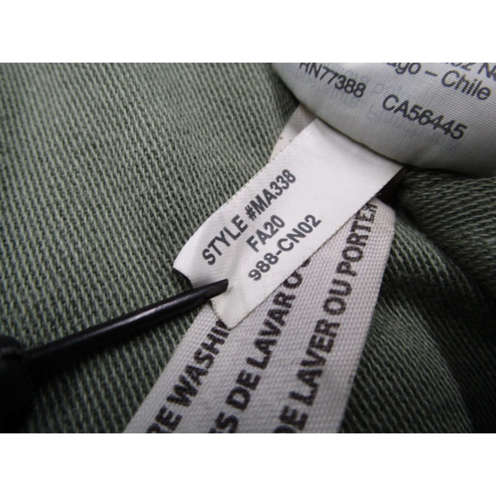 Madewell Madewell Military Jacket Women Small Green Twill Button Up Shacket Workwear Womens Size S / US 4 / IT 40 - 4 Thumbnail
