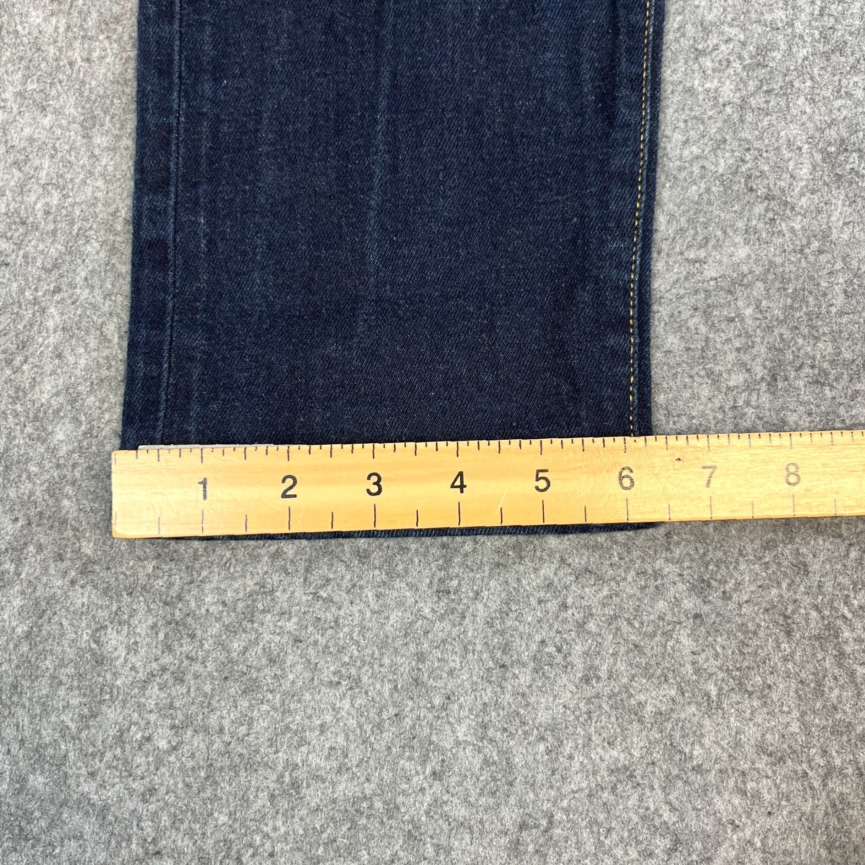Superdry Superdry Jeans Selvedge Tapered Fit 30 32 Dark Blue Indigo Organic Cotton Mens Jeans Wide 30 in Inside Leg 32 in 5-Pocket Denim Shirtless? Size US 30 / EU 46 - 3 Thumbnail