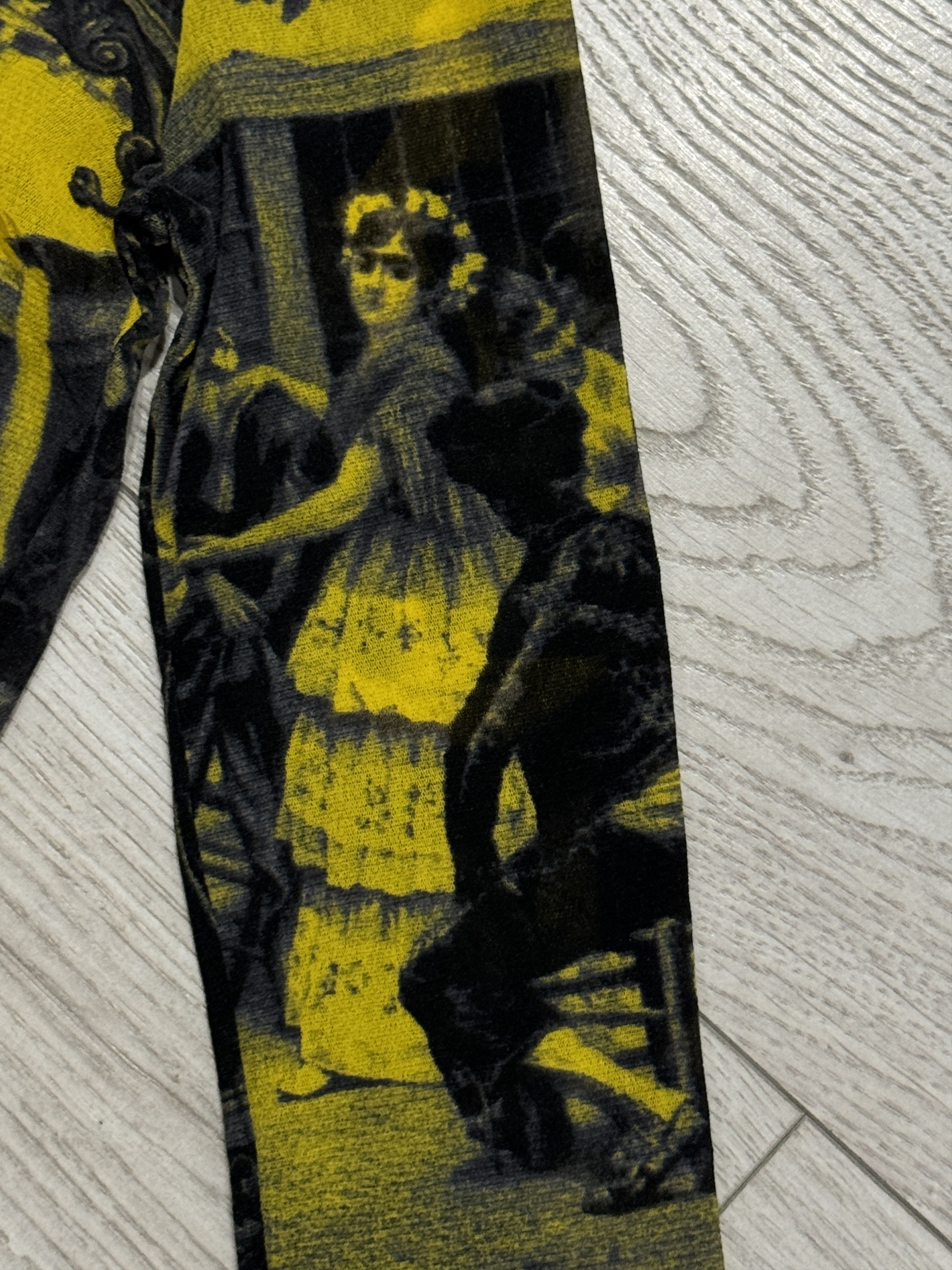 Jean Paul Gaultier Jean Paul Gaultier 1998 mesh top baroque print Size S / US 4 / IT 40 - 4 Thumbnail
