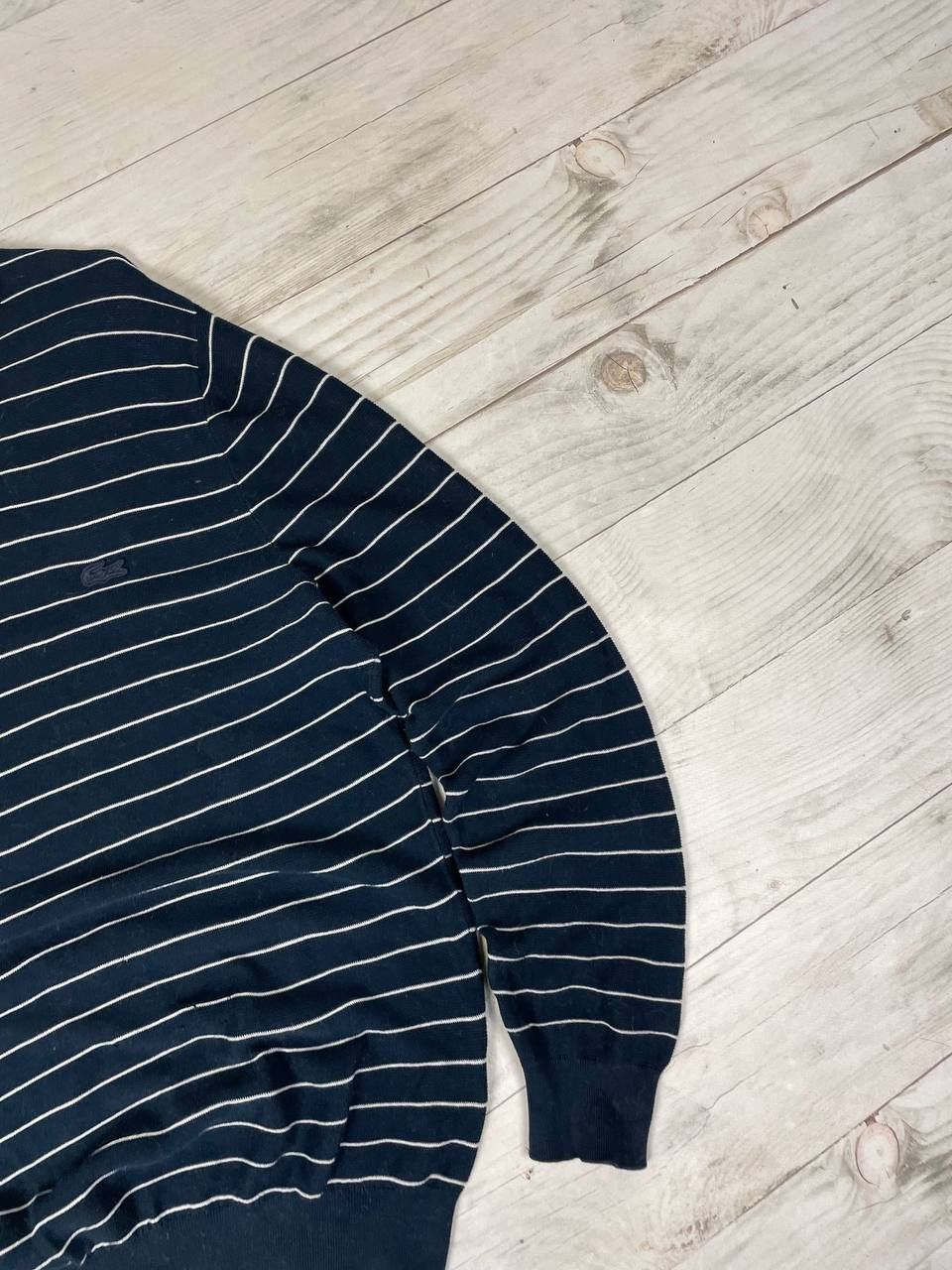 Lacoste Lacoste Sweater Striped Size US XL / EU 56 / 4 - 4 Thumbnail