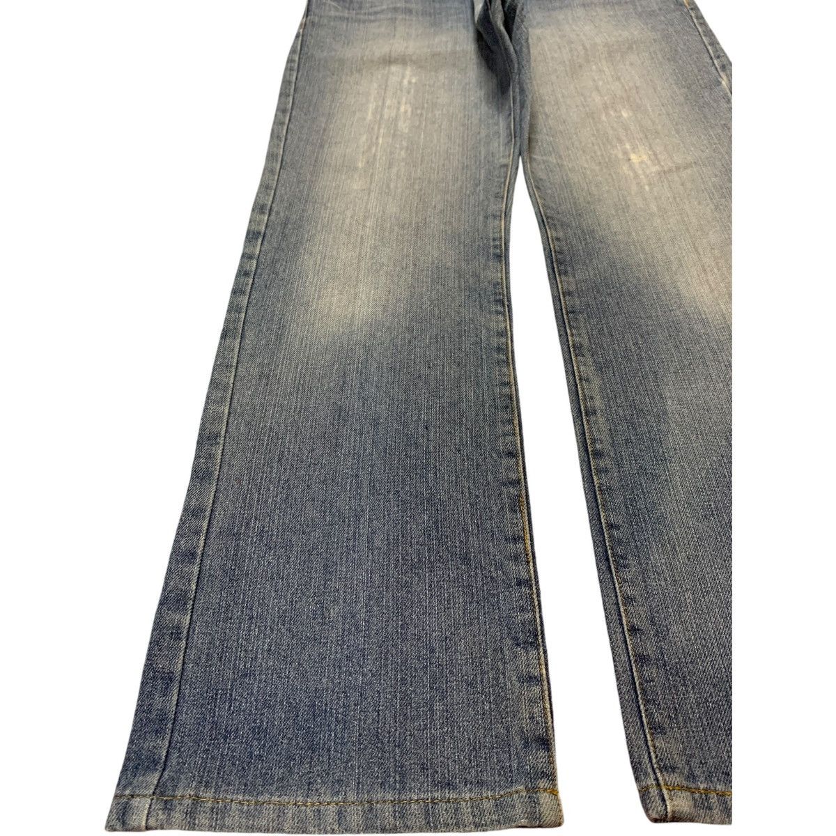 JACKROSE × Japanese Brand Vintage Japanese Jack Rose Blue Wash Distressed Loose Jeans Size 32" / US 10 / IT 46 - 6 Thumbnail