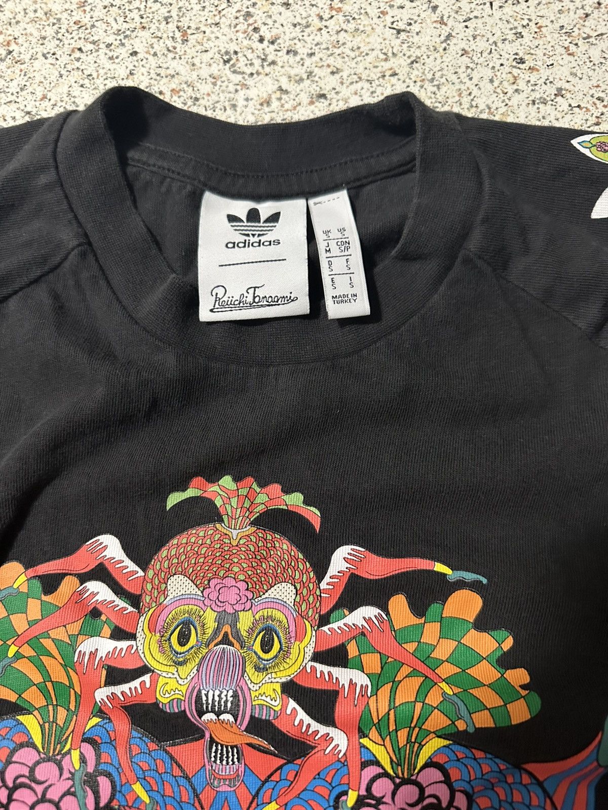 Adidas Reiichi Taanami Black Long Sleeve T-shirt Size US S / EU 44-46 / 1 - 5 Thumbnail