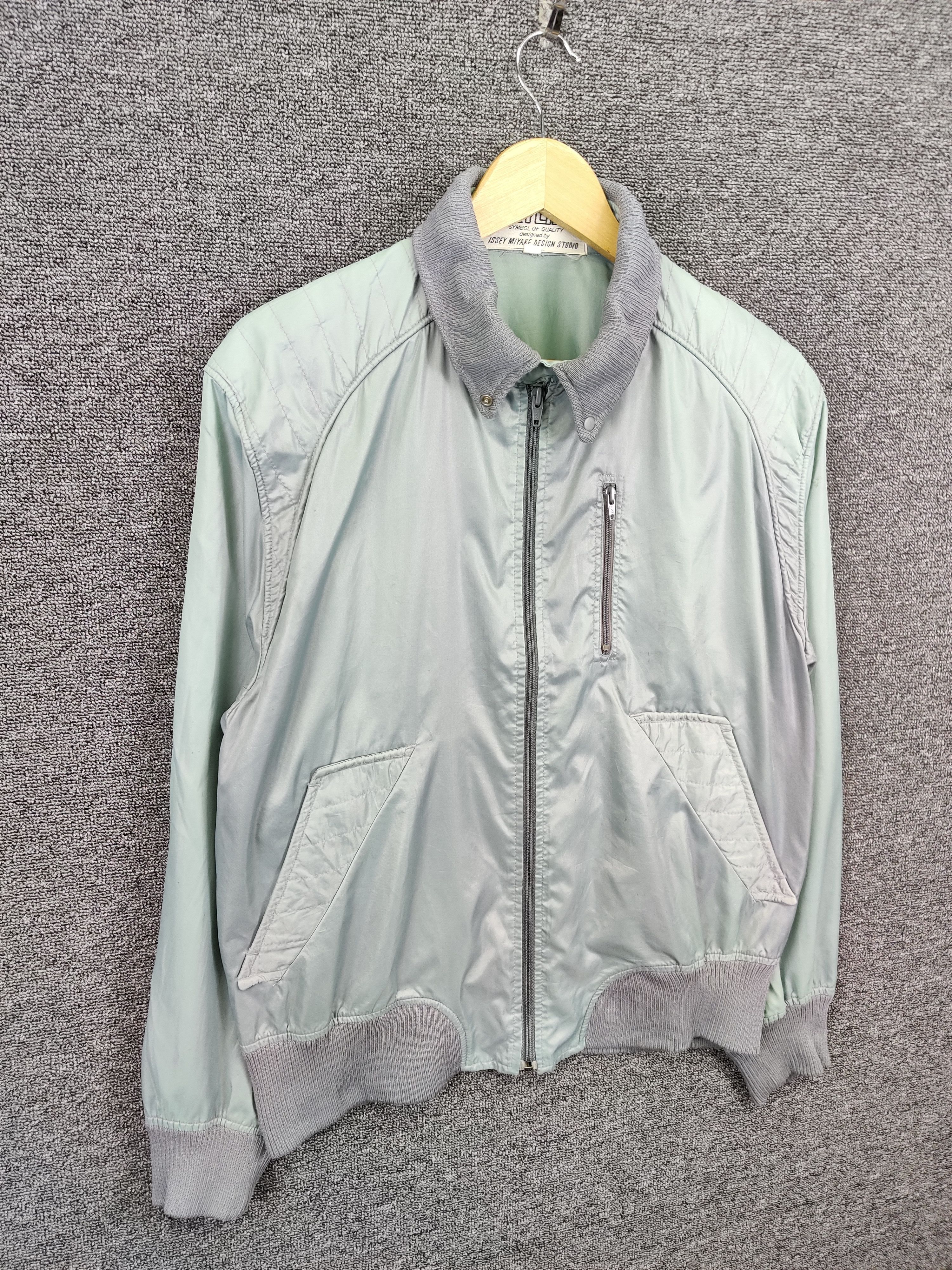 Issey Miyake Vintage 80s Issey Skyline Issey Miyake Bomber Jacket Size US L / EU 52-54 / 3 - 5 Thumbnail