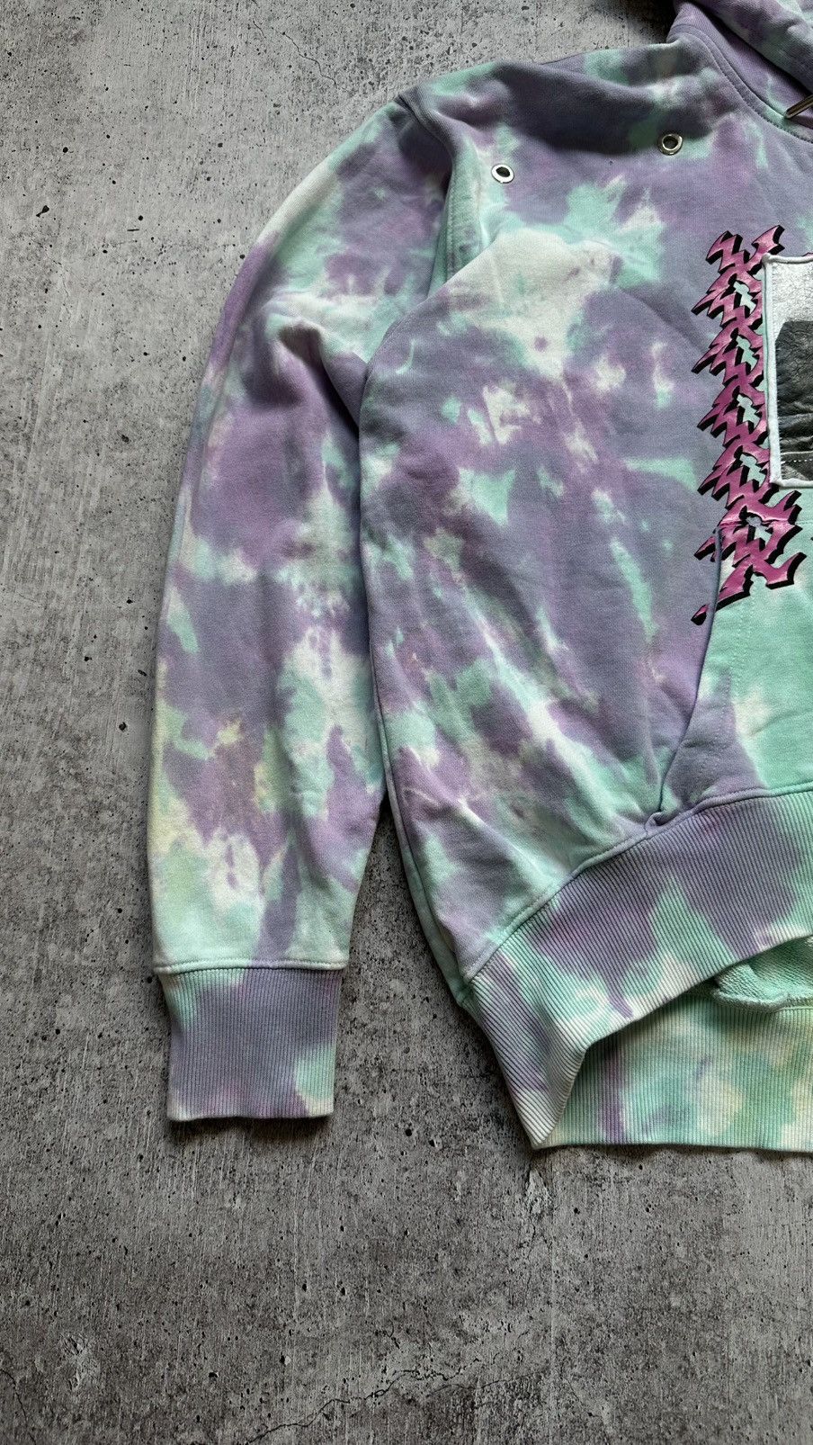 Diesel DIESEL HOOK TIE-DYE OVERSIZED HOODIE Size XS / US 0-2 / IT 36-38 - 2 Thumbnail