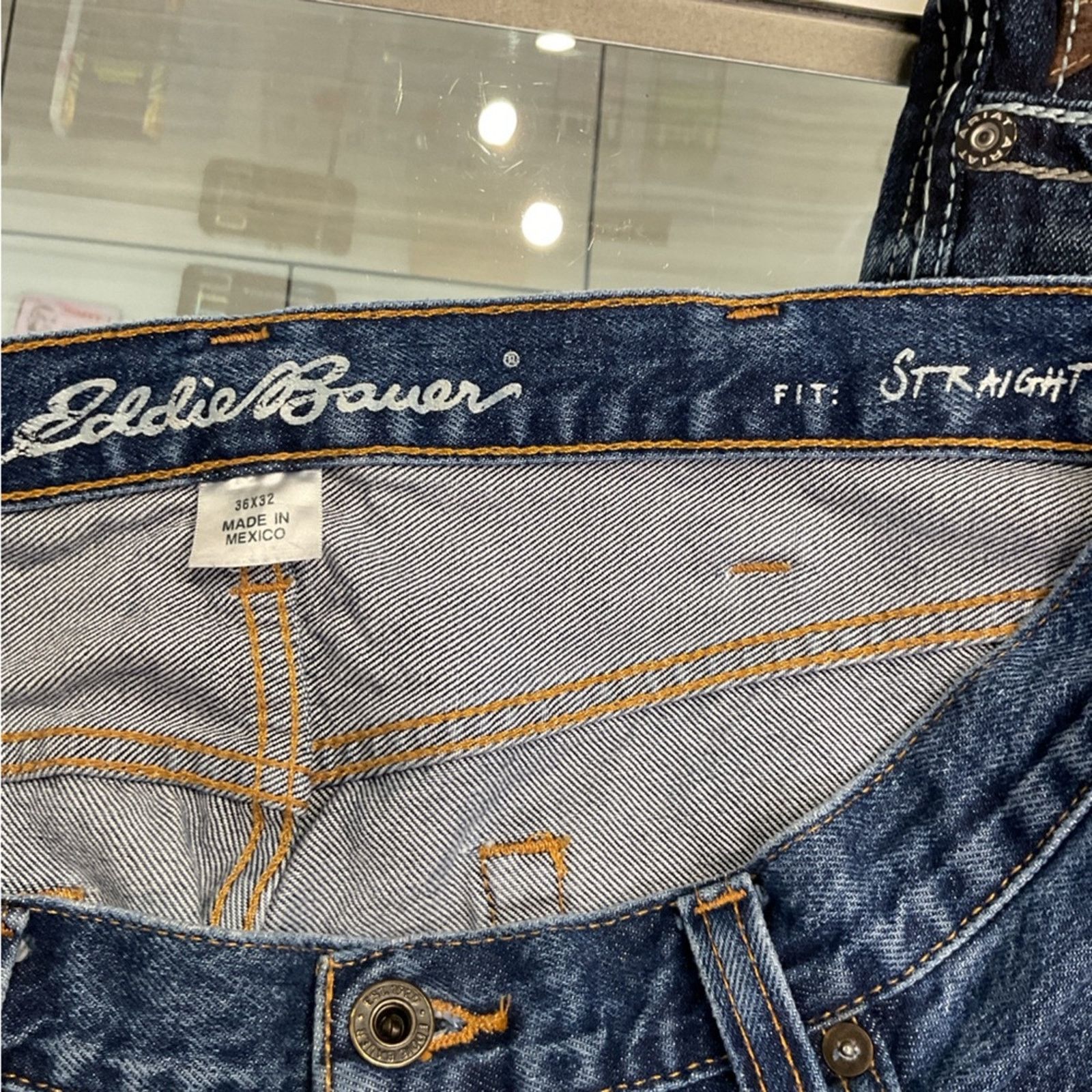 Eddie Bauer Eddie Bauer Straight Fit Jeans Size US 36 / EU 52 - 3 Thumbnail
