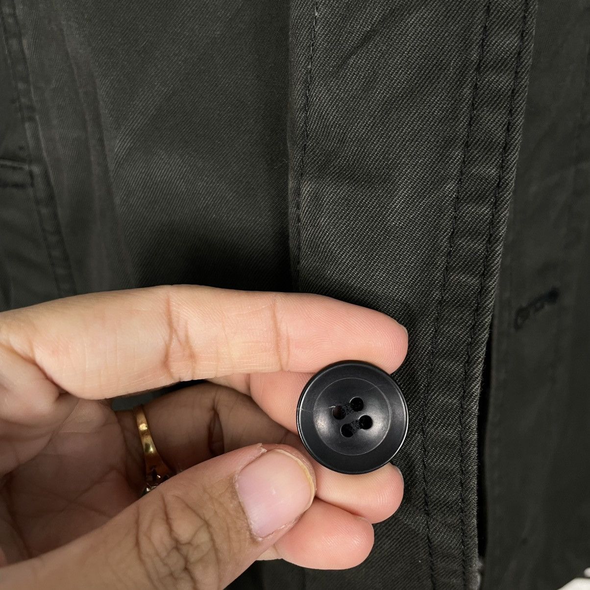 Katharine Hamnett London Black Hamnett Rugged Multipocket Jacket Size US S / EU 44-46 / 1 - 14 Thumbnail