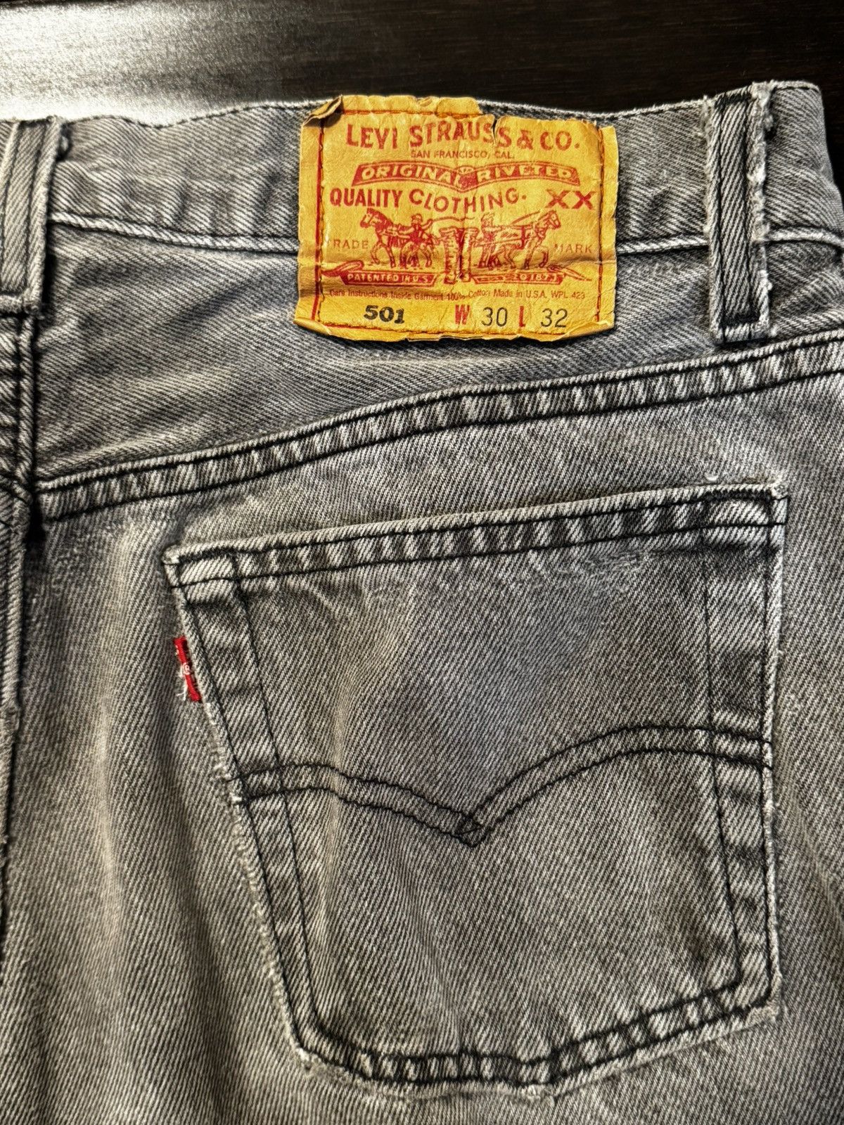 Unsound Rags Unsound Rags Vintage Levis Size US 30 / EU 46 - 4 Thumbnail