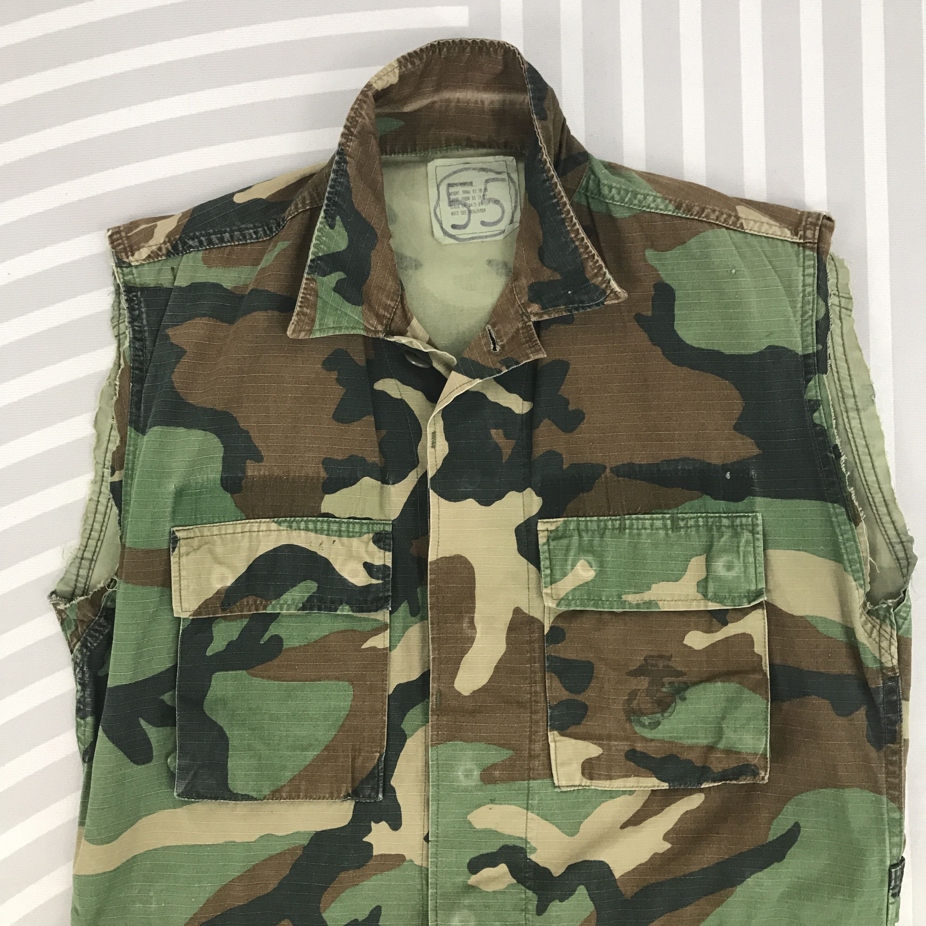 Vintage Vintage Nato Camo military Vest Size US L / EU 52-54 / 3 - 2 Thumbnail