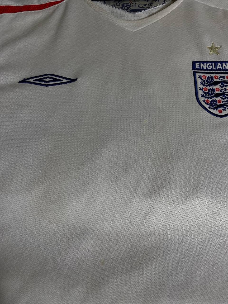 Umbro × Vintage Vintage Umbro England Soccer Jersey Polo T Shirt Size US XXL / EU 58 / 5 - 14 Thumbnail