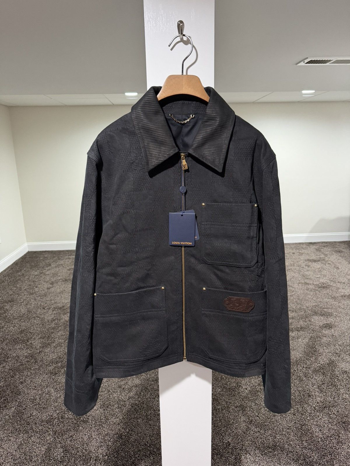 Louis Vuitton Louis Vuitton x Pharrell 2024 Damier Workwear Blouson Jacket Size US L / EU 52-54 / 3 - 1 Thumbnail