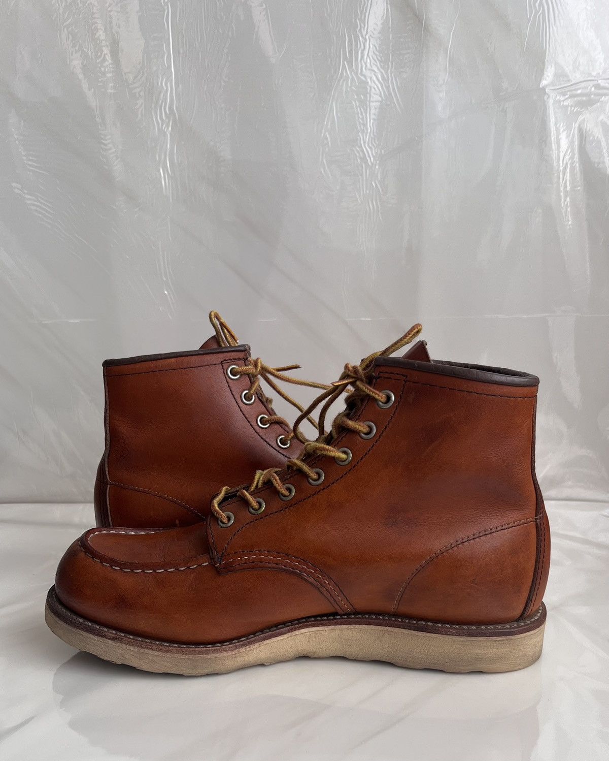 Red Wing Red wing #875 moc toe brown leather boot size 8.5 D Size US 8.5 / EU 41-42 - 7 Thumbnail