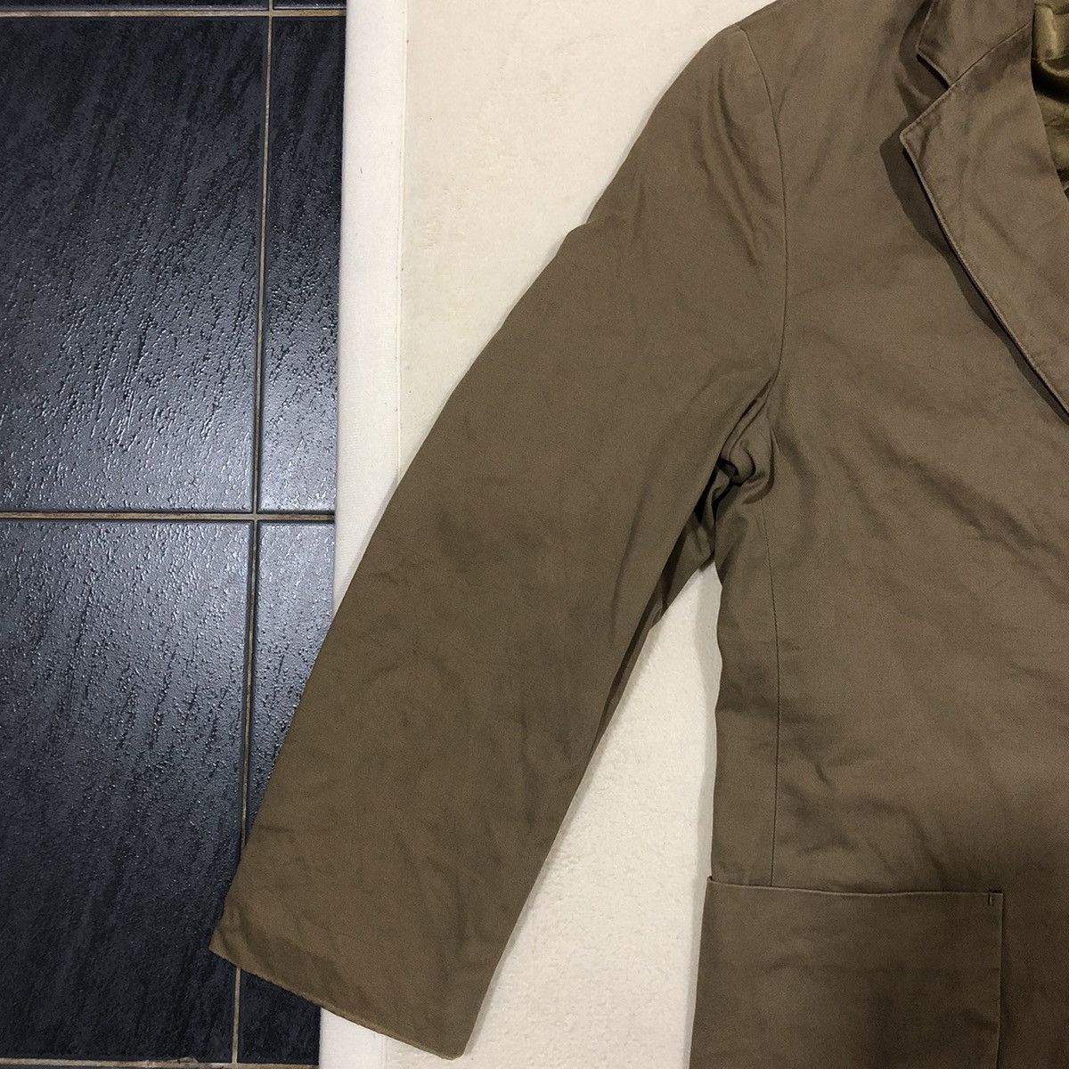 Vintage × Yves Saint Laurent VINTAGE YVES SAINT LAUREN Small Embroidered Logo Blazers Size US M / EU 48-50 / 2 - 4 Thumbnail