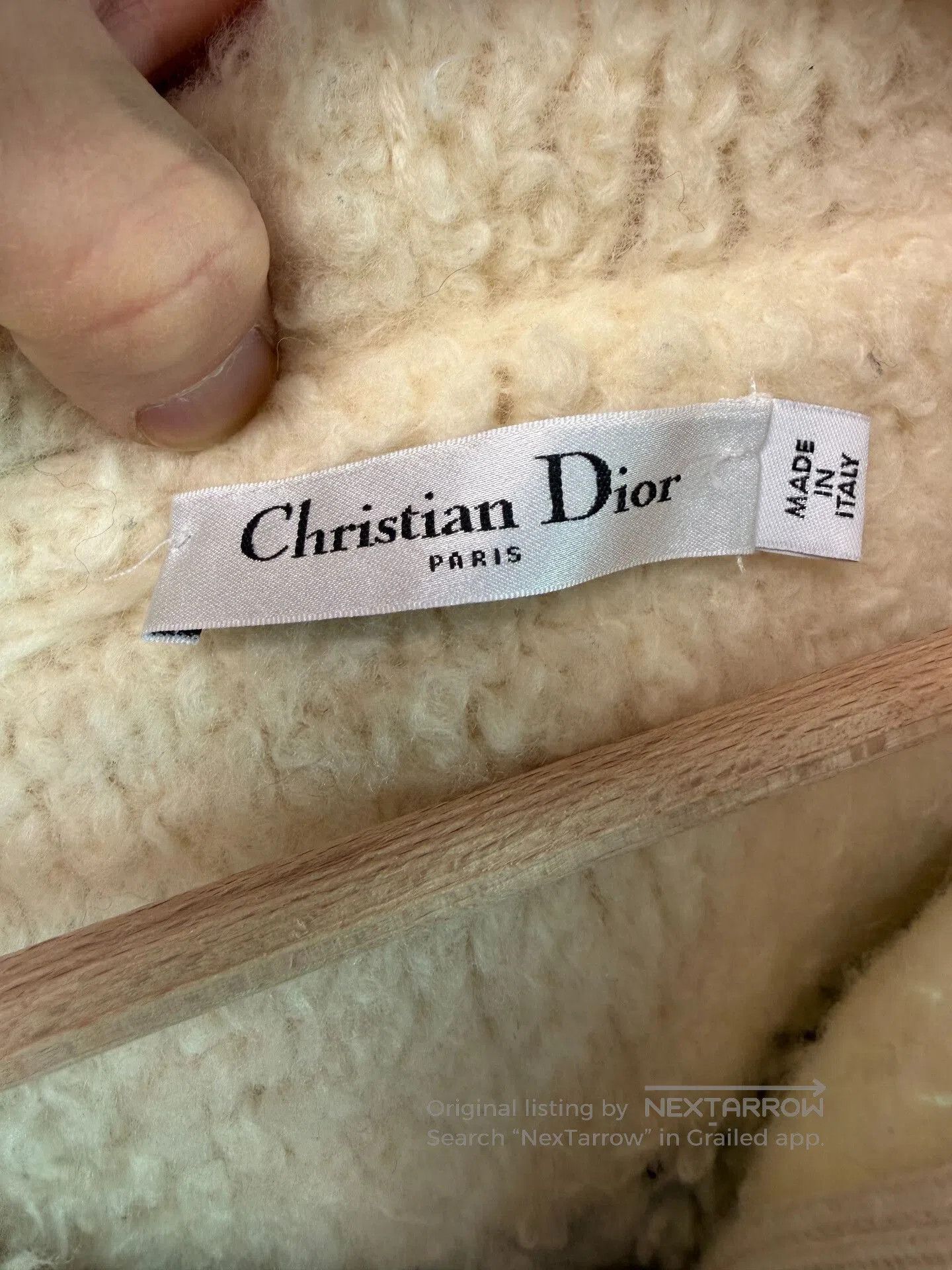 Dior Dior Logo Hooded Wool Coat. Size S / US 4 / IT 40 - 6 Thumbnail