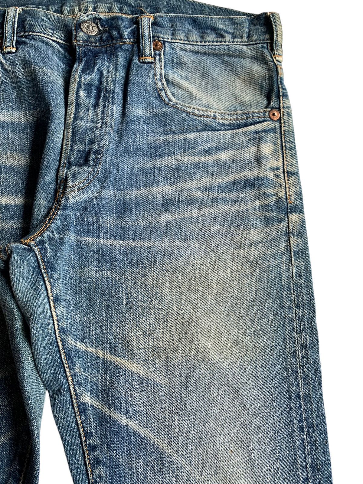 If Six Was Nine × Jean × Markaware MARKAWARE JAPANESE PUNK STYLE SELVEDGE DISTRESSED DENIM☠️☠️ Size US 30 / EU 46 - 17 Thumbnail